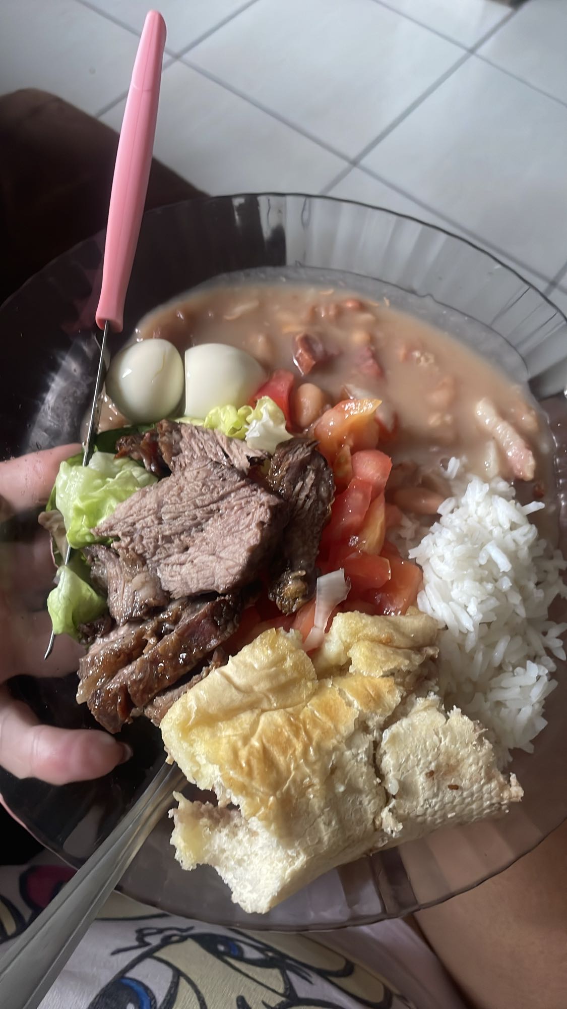 Almoço brasileiro variado