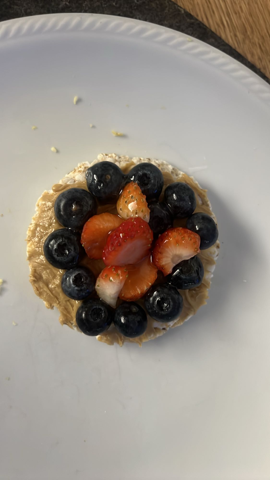Rice Cake with Berries