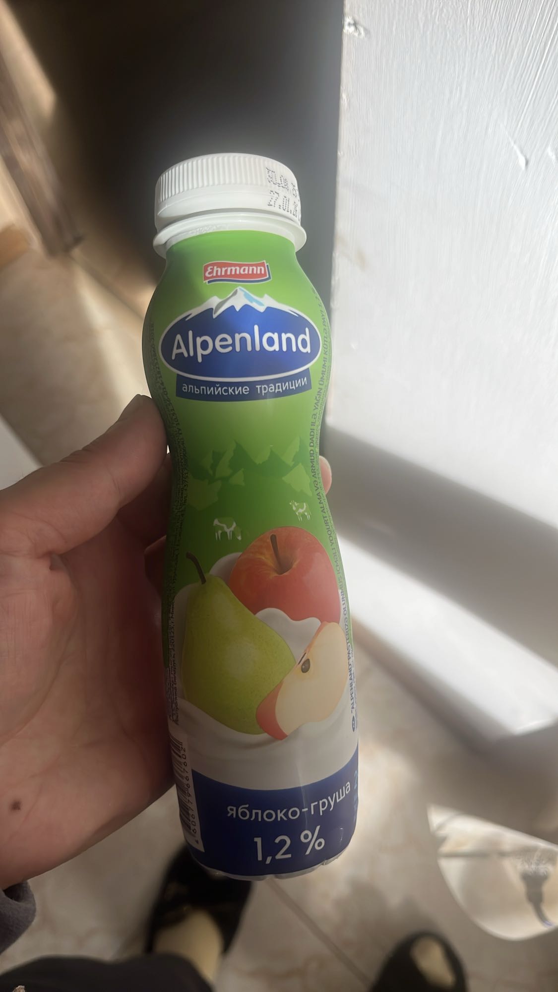 йогурт яблоко-груша