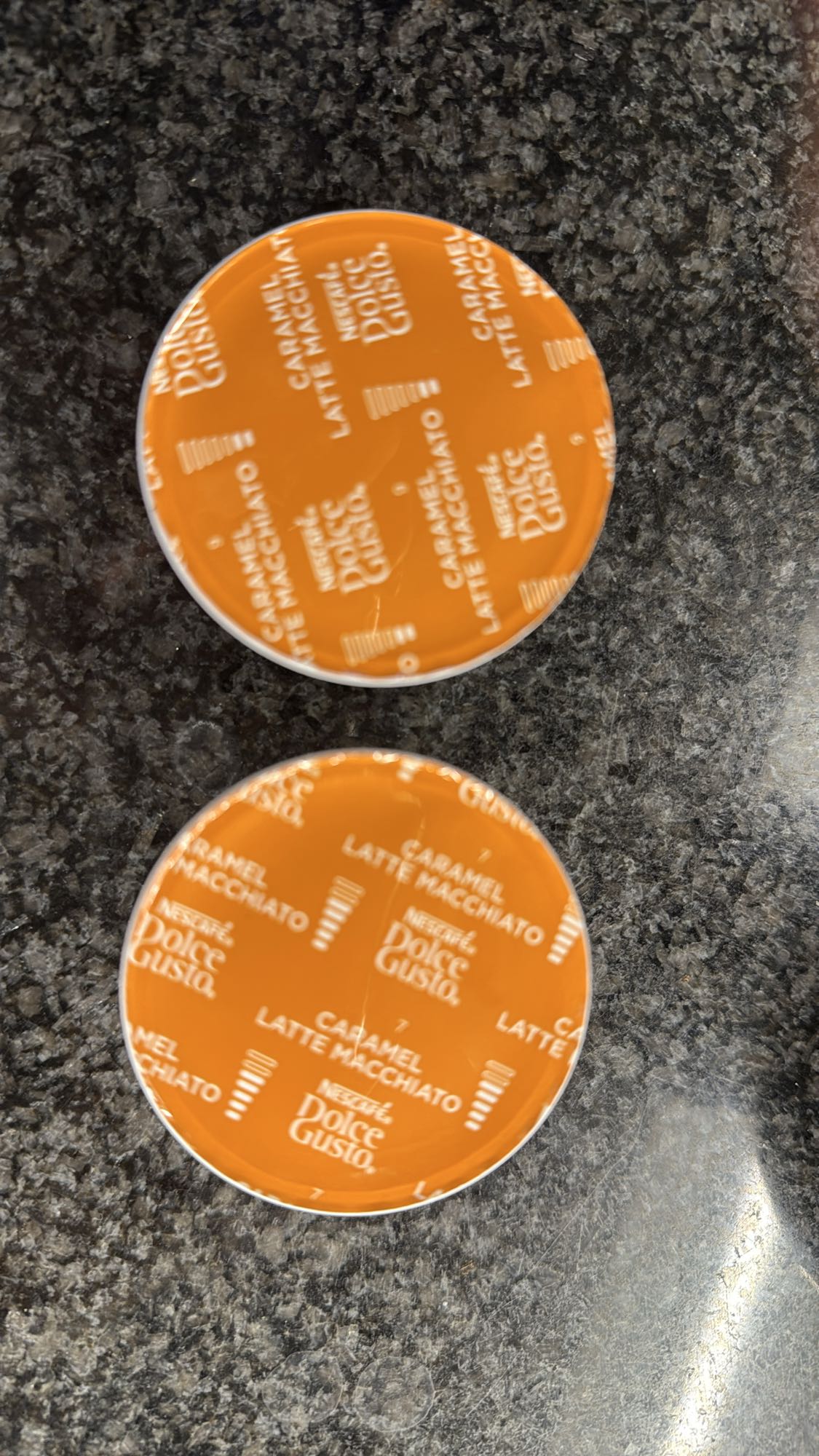 Caramel latte macchiato