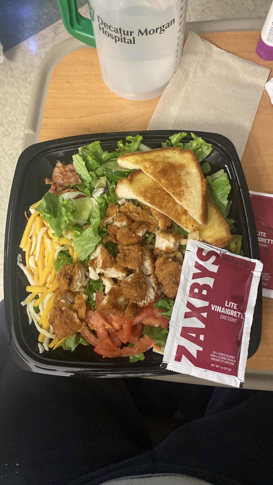 Chicken Salad with Toast