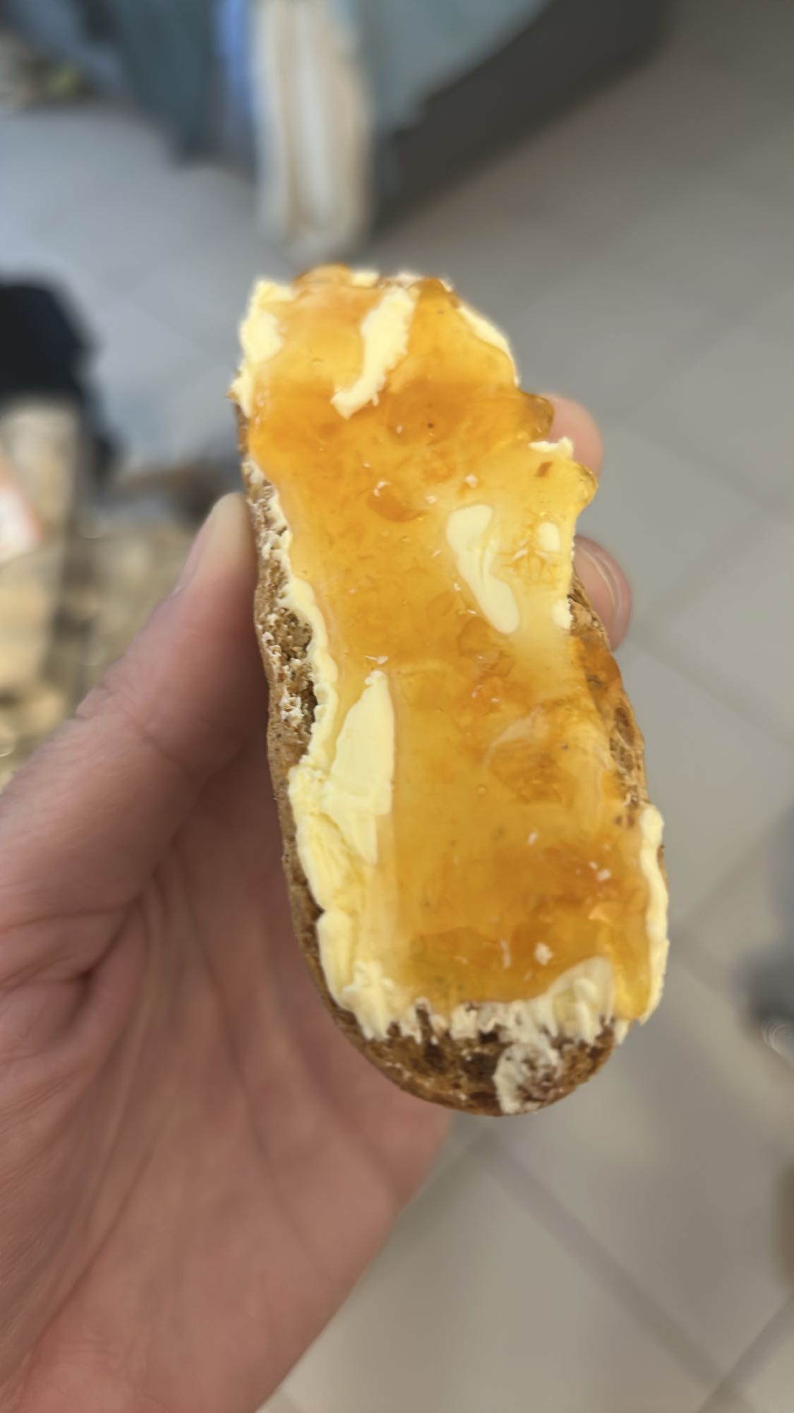 Tartine beurre confiture