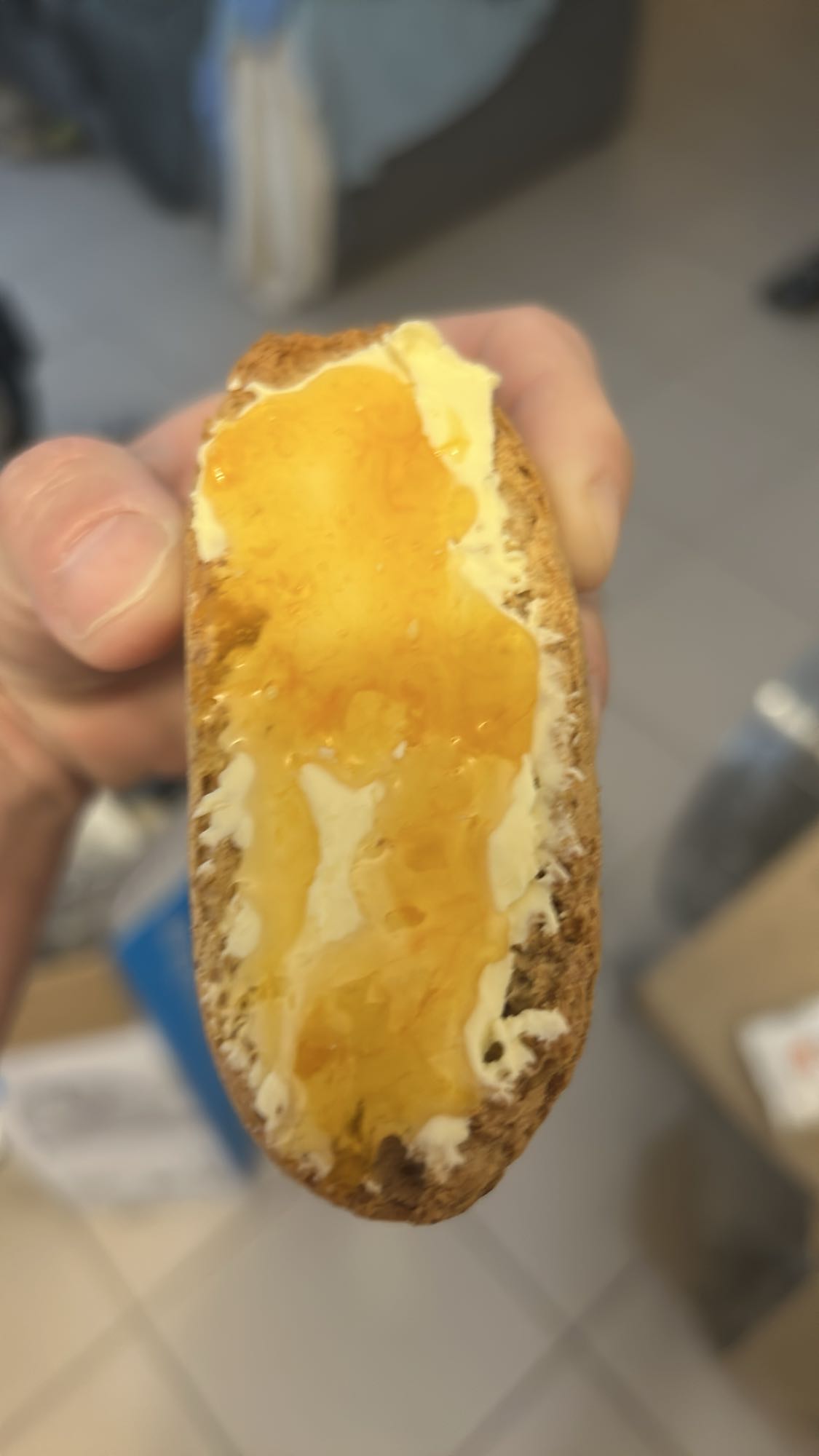 Tartine beurre confiture