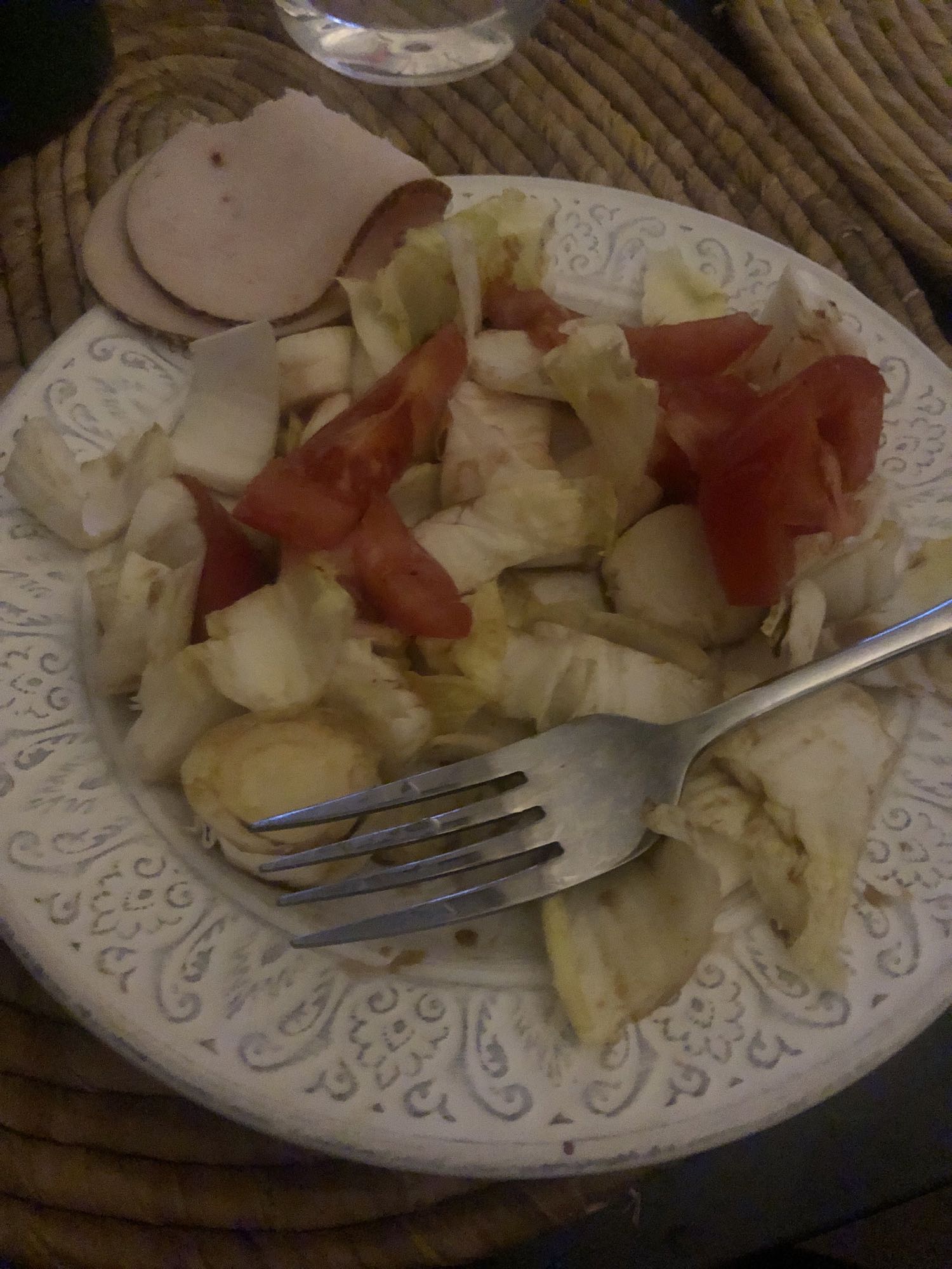 Salade d'endives légère