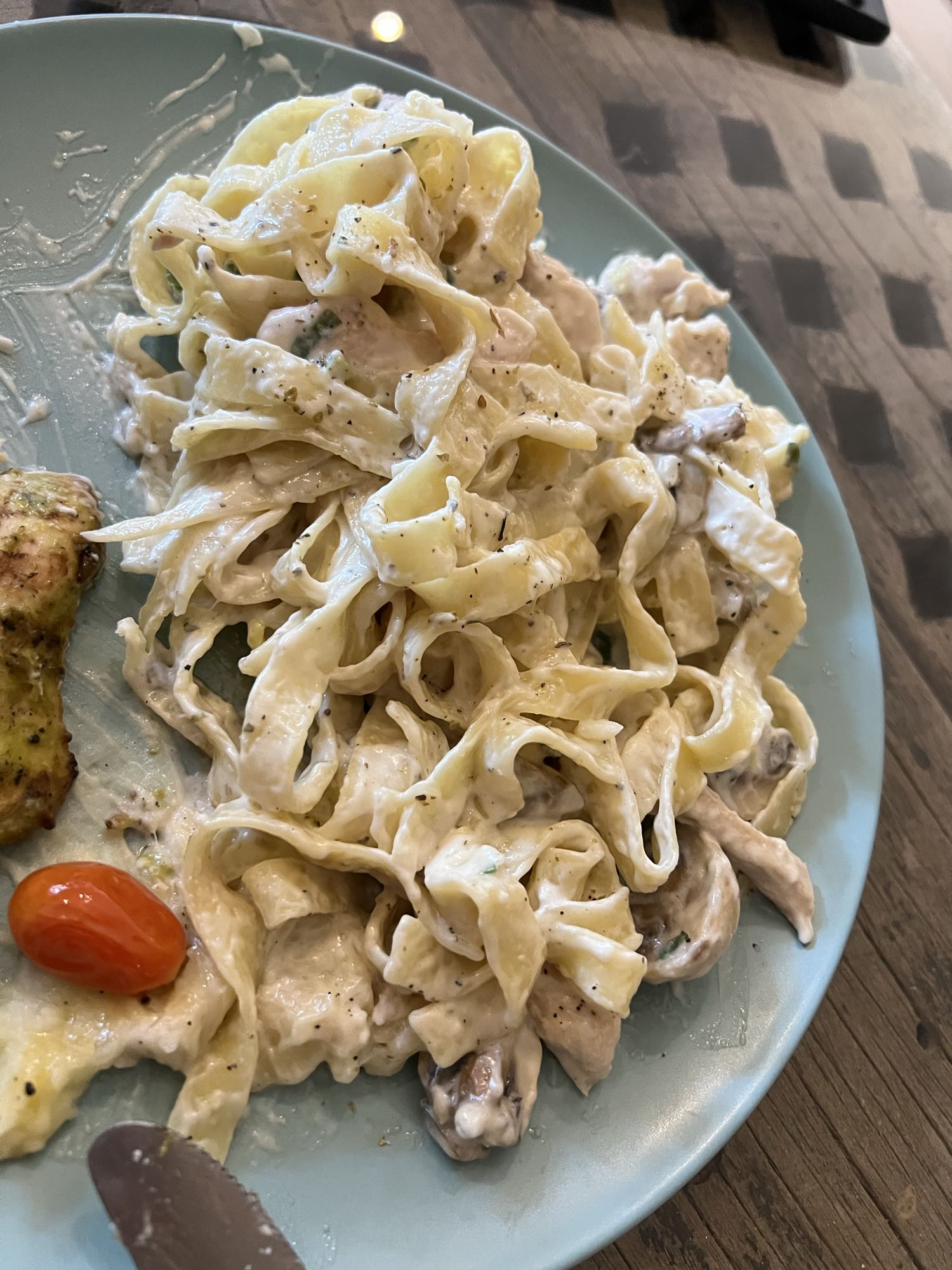 Creamy Chicken Fettuccine