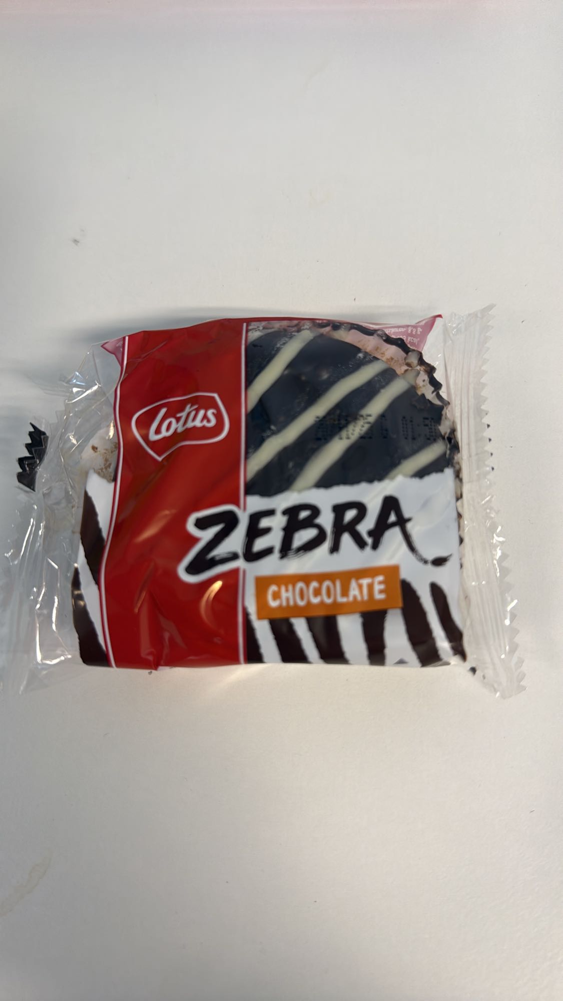 Lotus Zebra Chocolate Cake