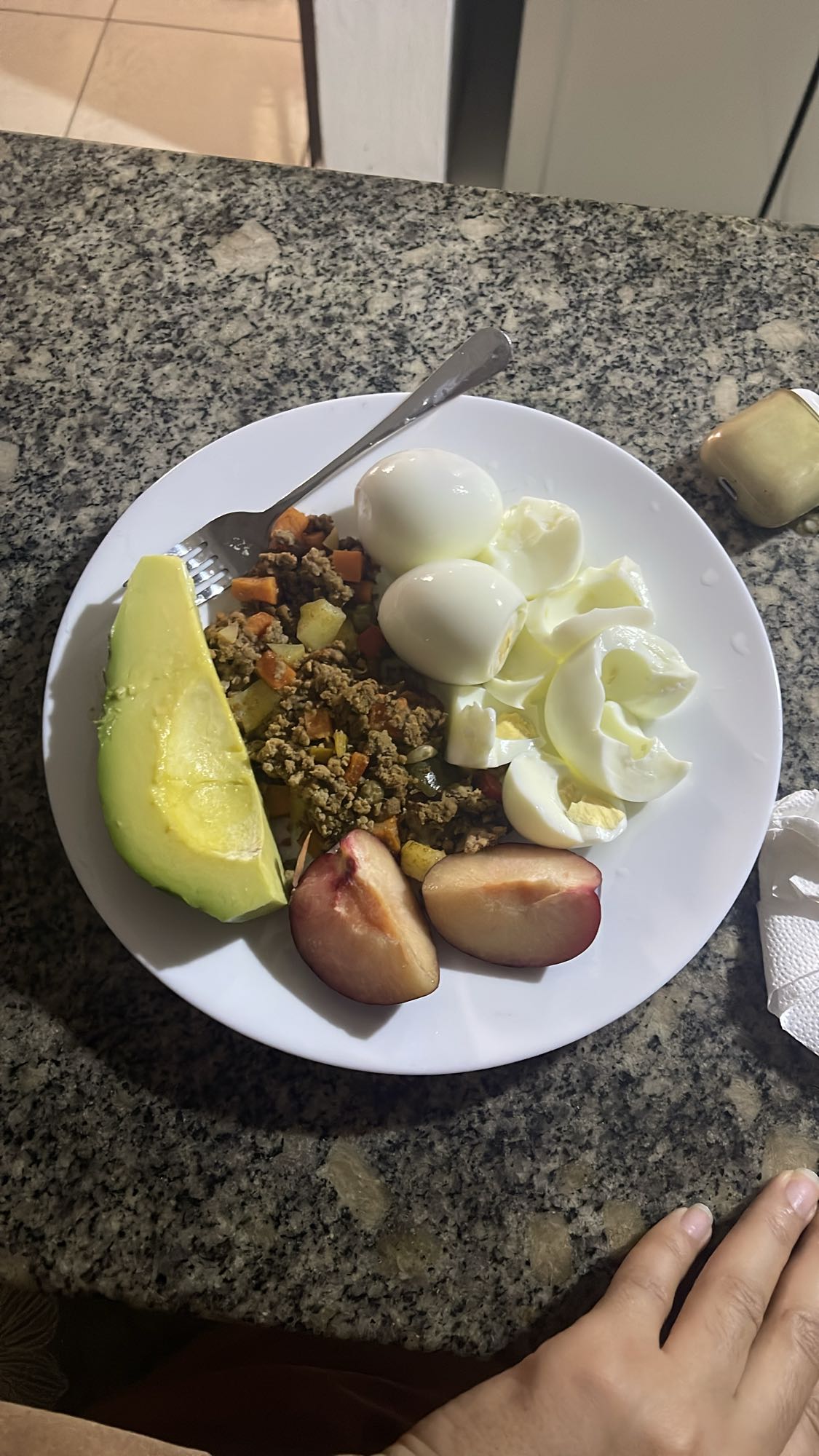 Plato saludable mixto