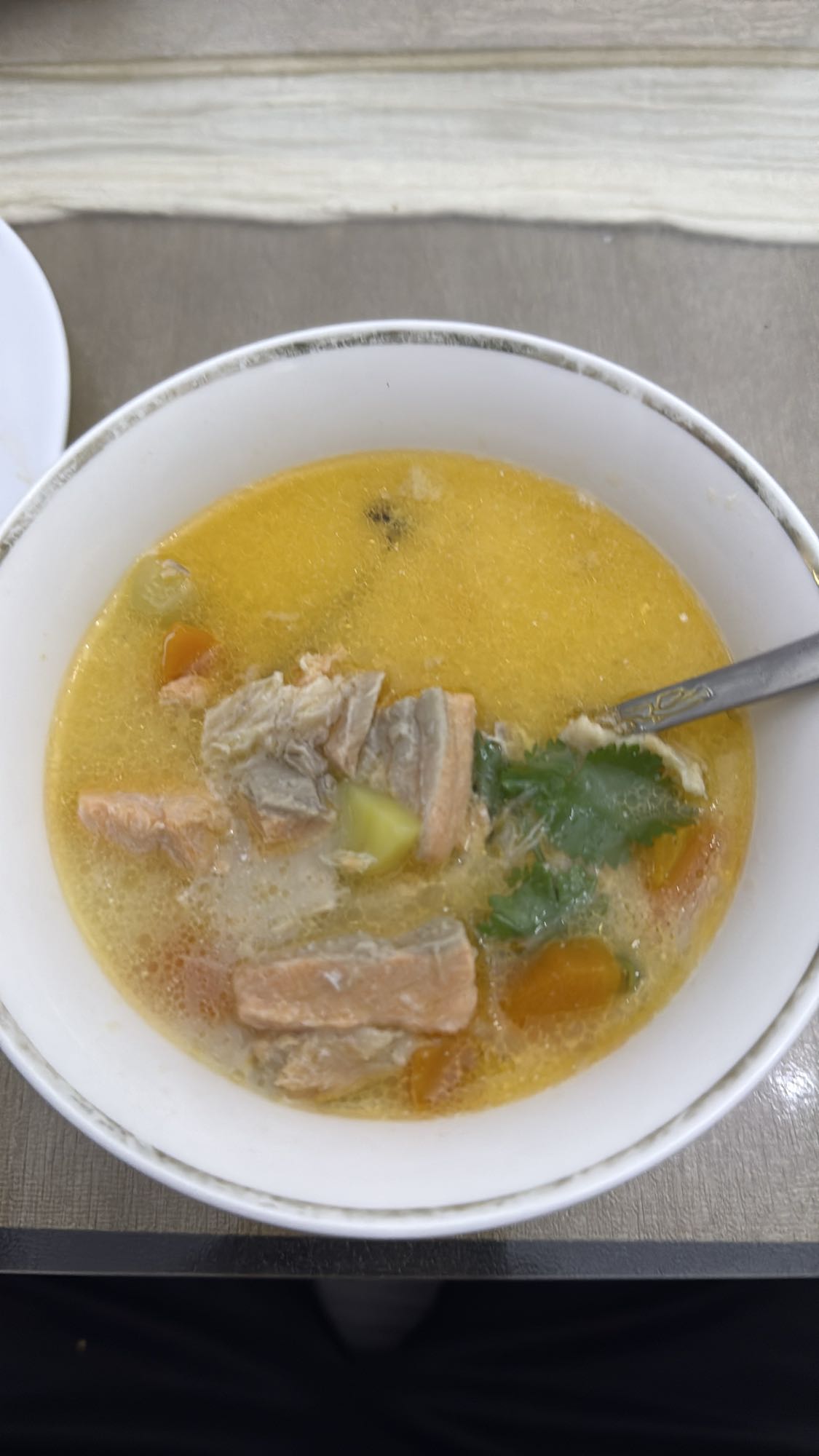 рыбный суп с овощами