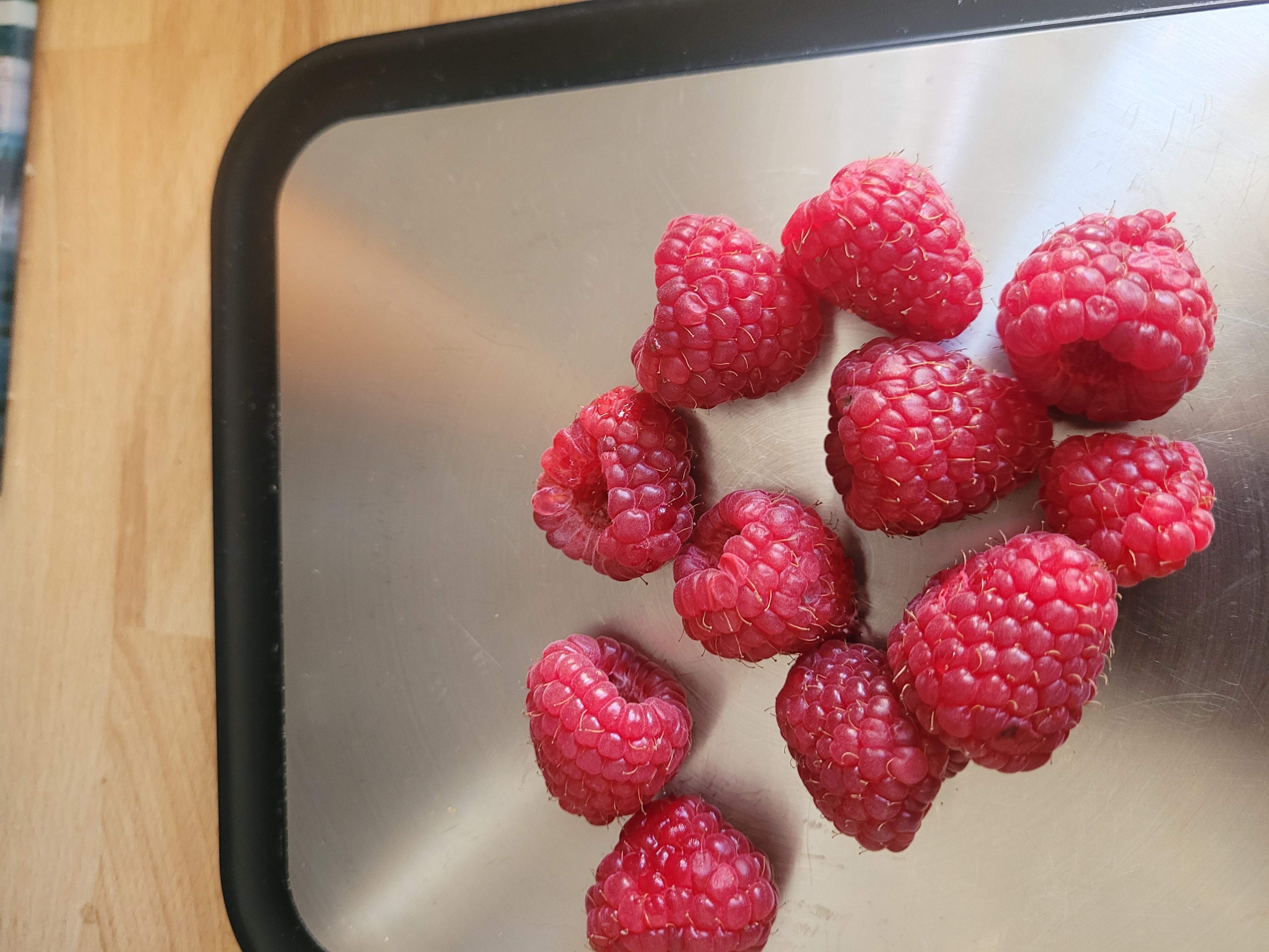 Framboises fraîches