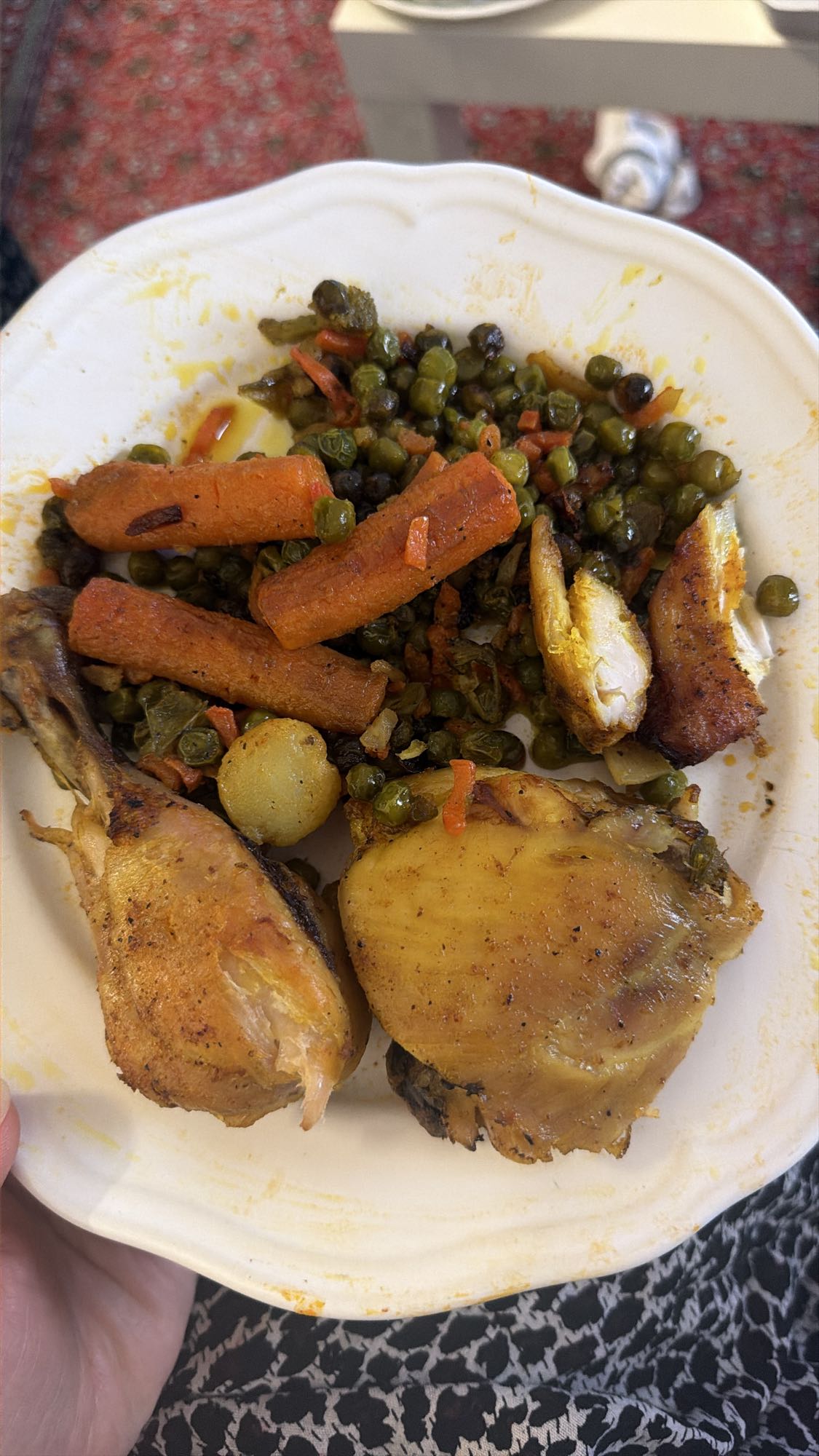 Kyckling med grönsaker