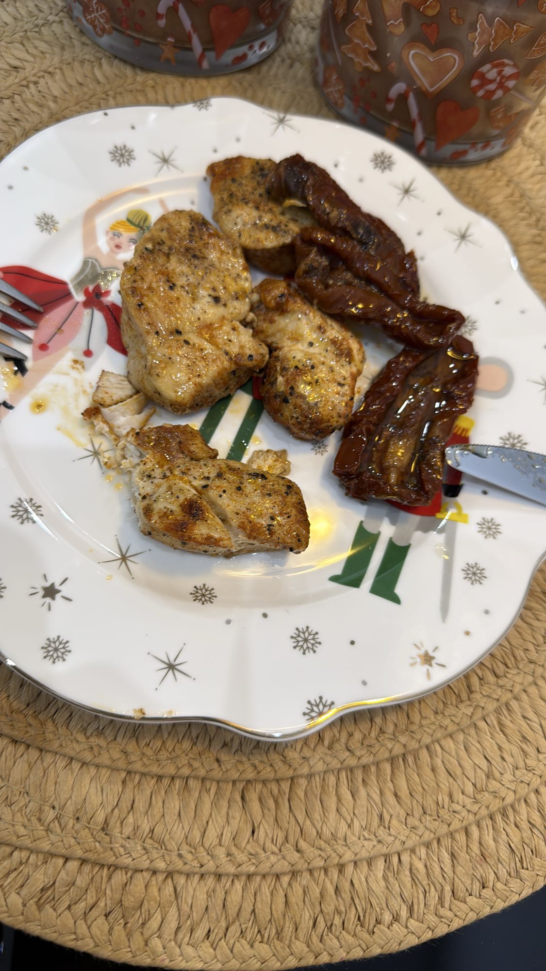 Kurczak z suszonymi pomidorami