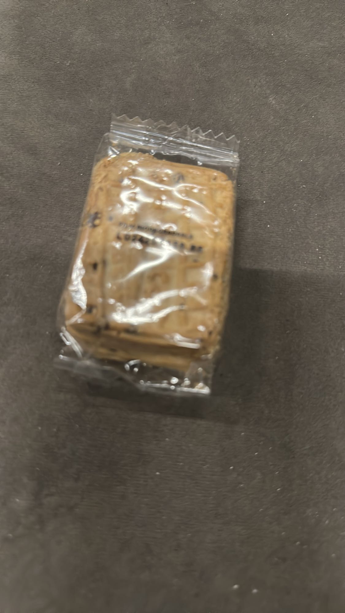 Packaged sweet biscuit