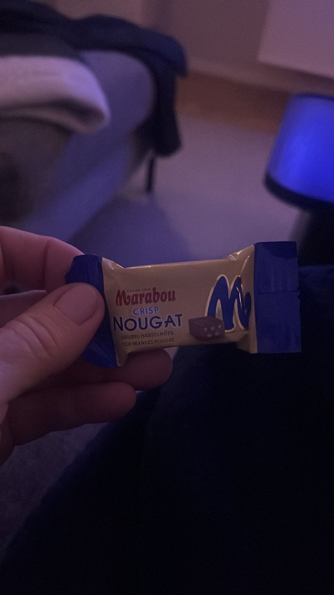 Marabou nougatbit