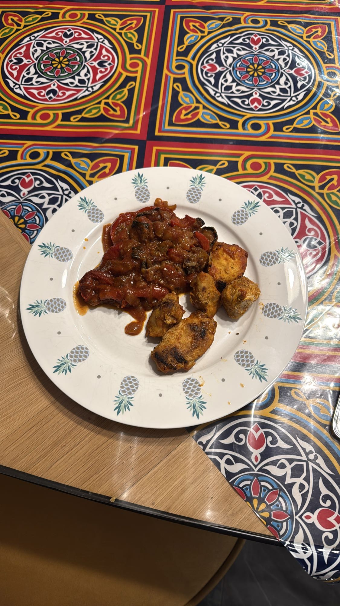 Grilled Chicken with Ratatouille