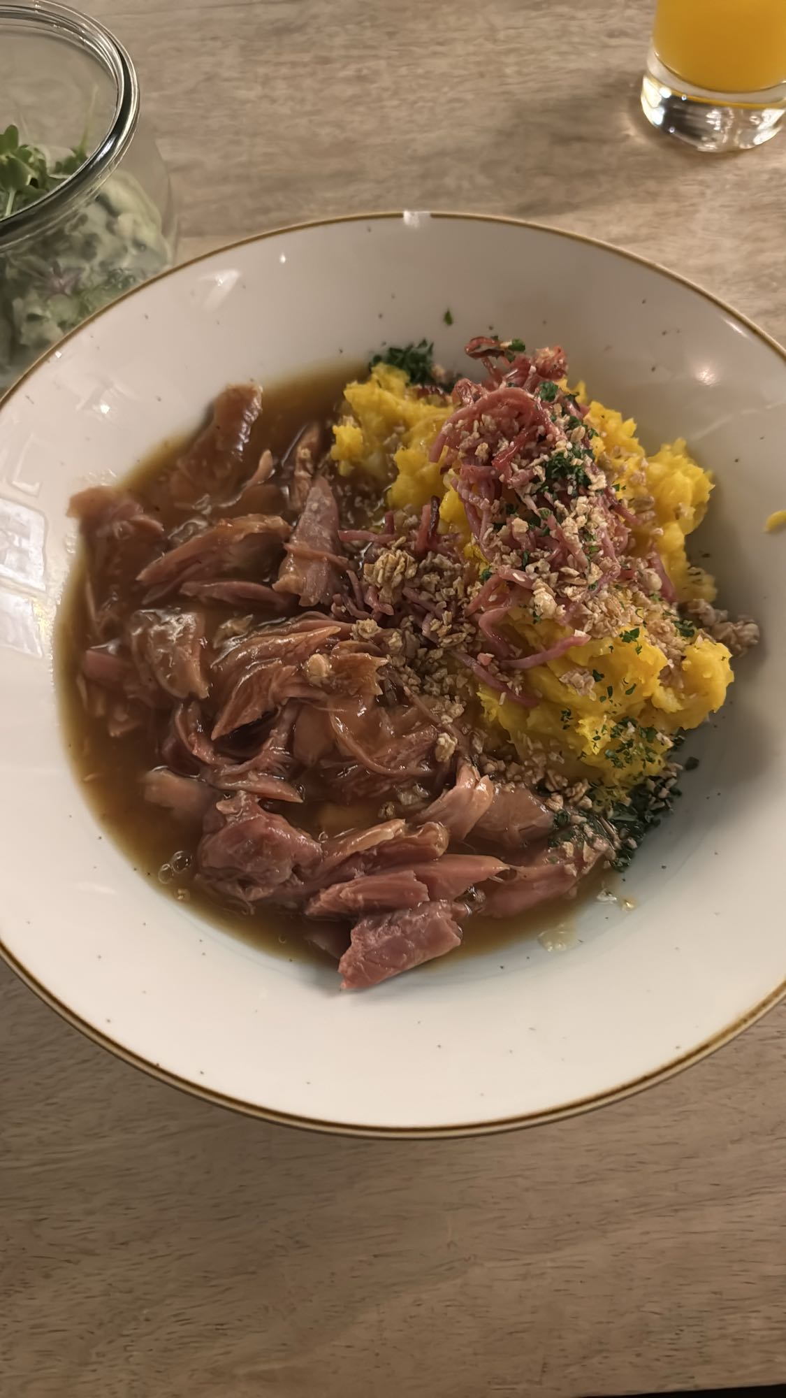 Stoofvlees met aardappelpuree