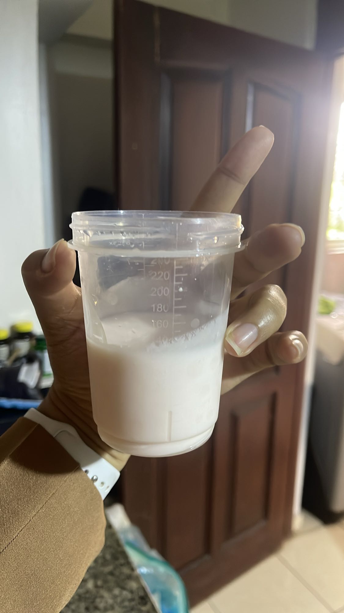 vaso de leche