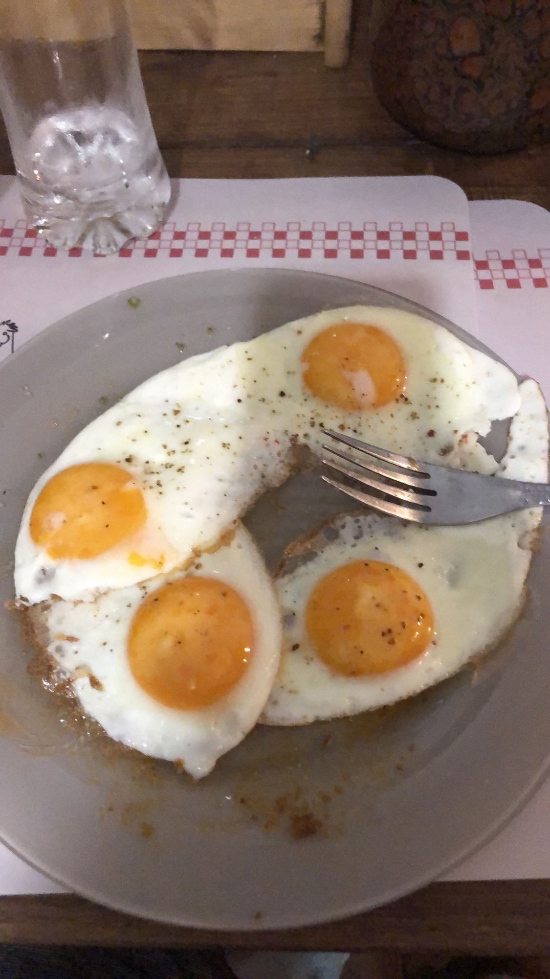 Oeufs au plat
