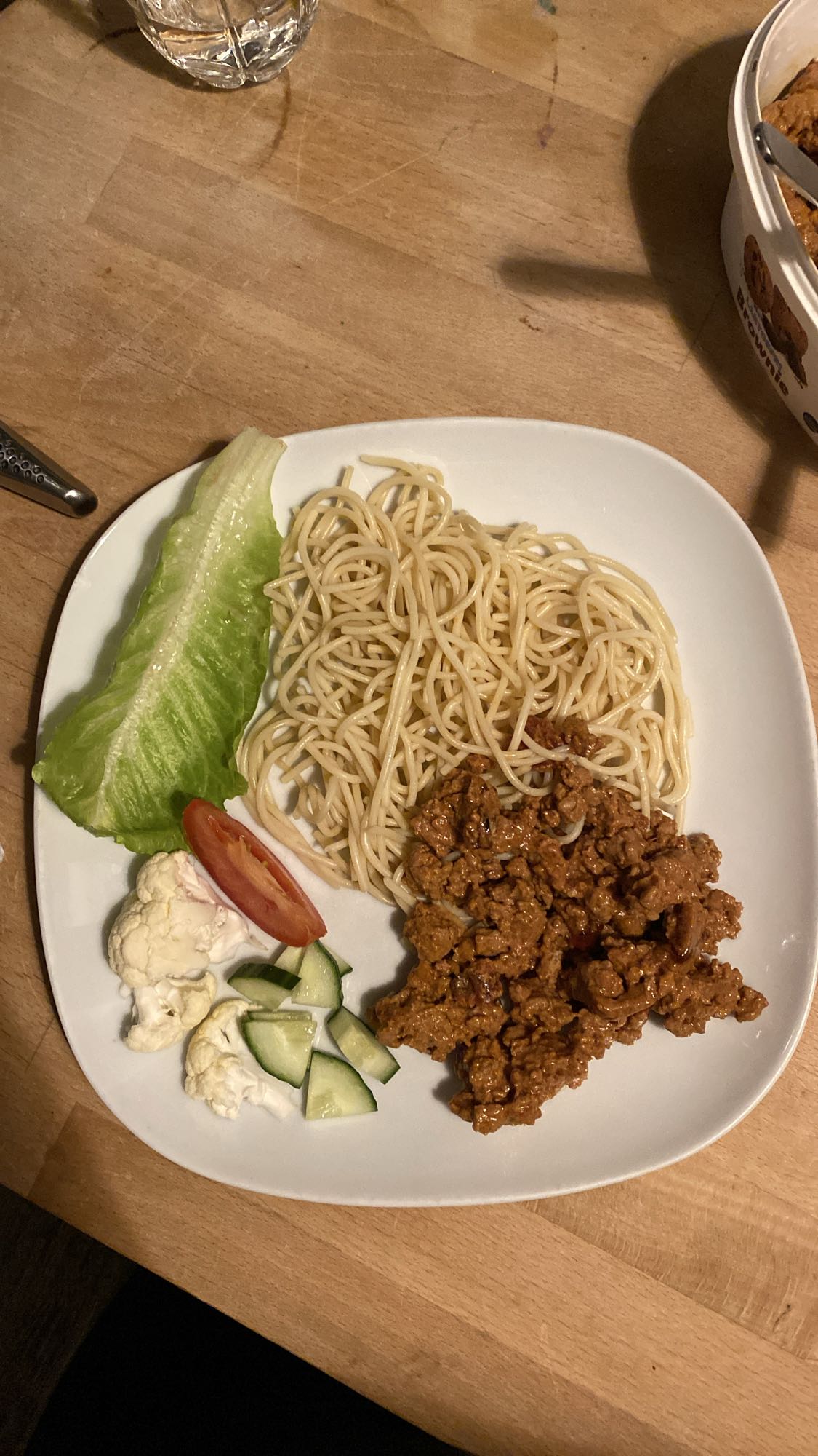 Pasta med köttfärs