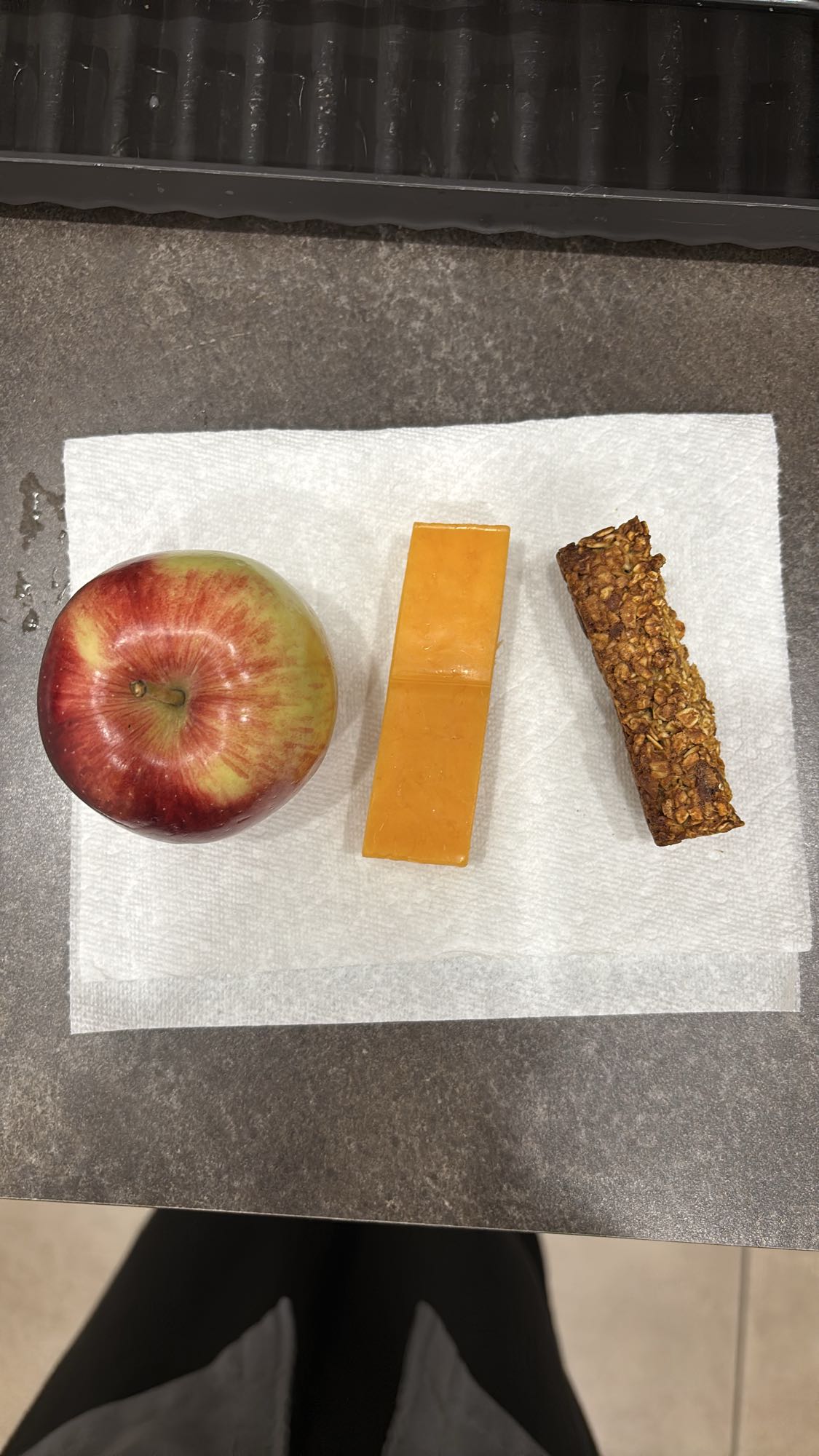 Collation pomme, fromage Allegro, barre