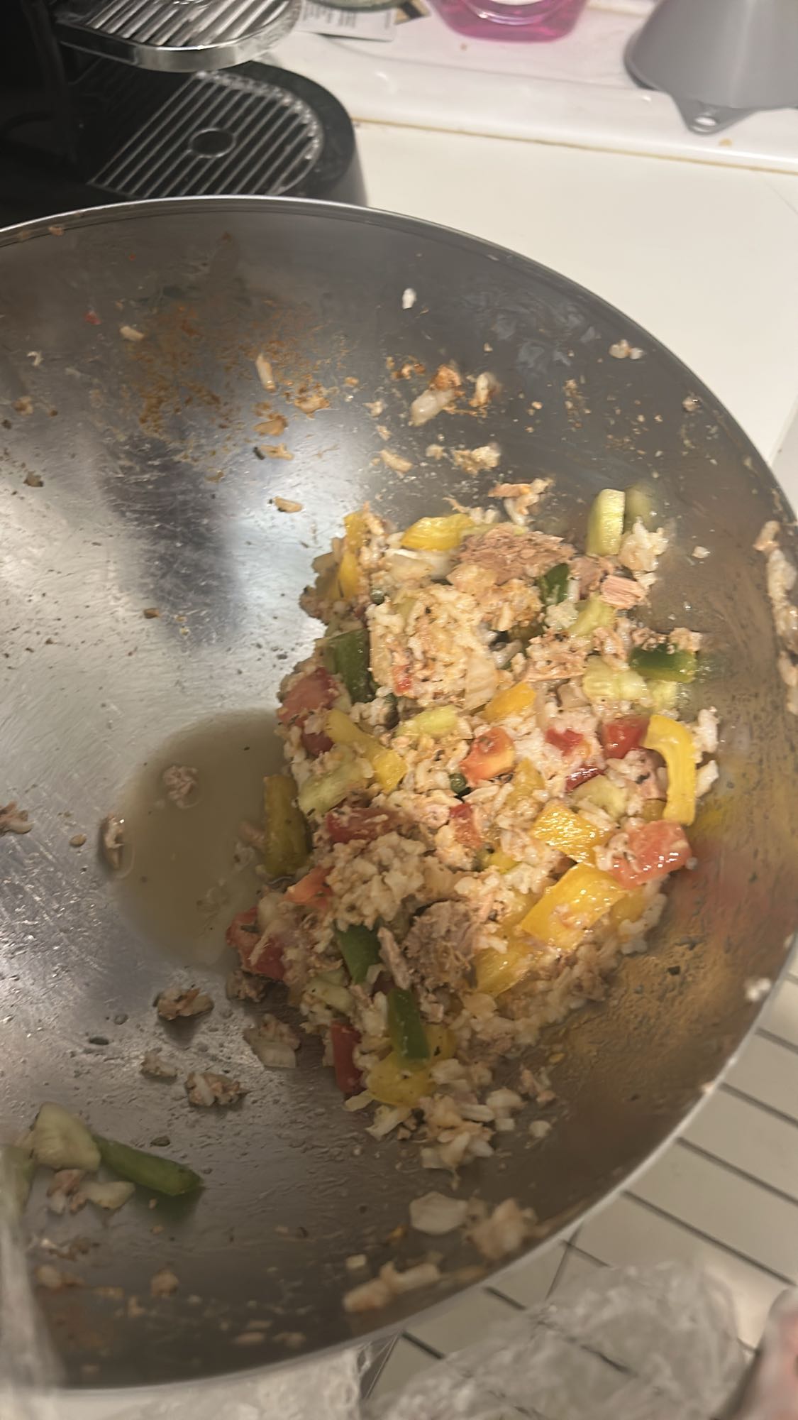 Salade de riz au thon