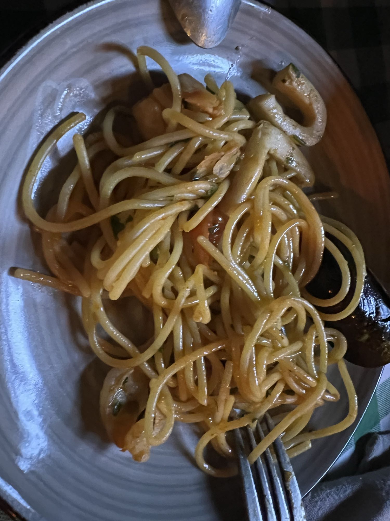 Spaghetti with Seafood