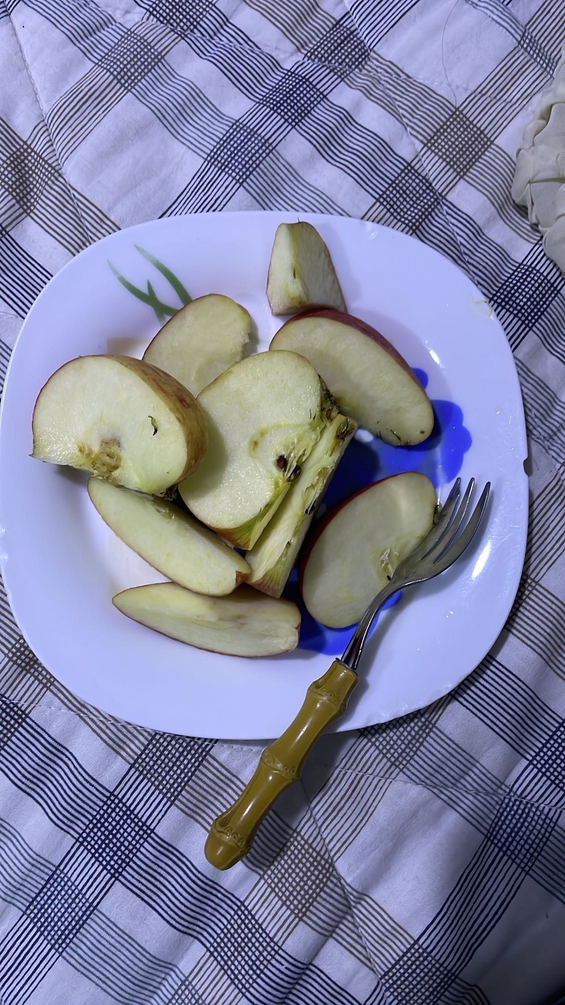 Sliced Apple Plate