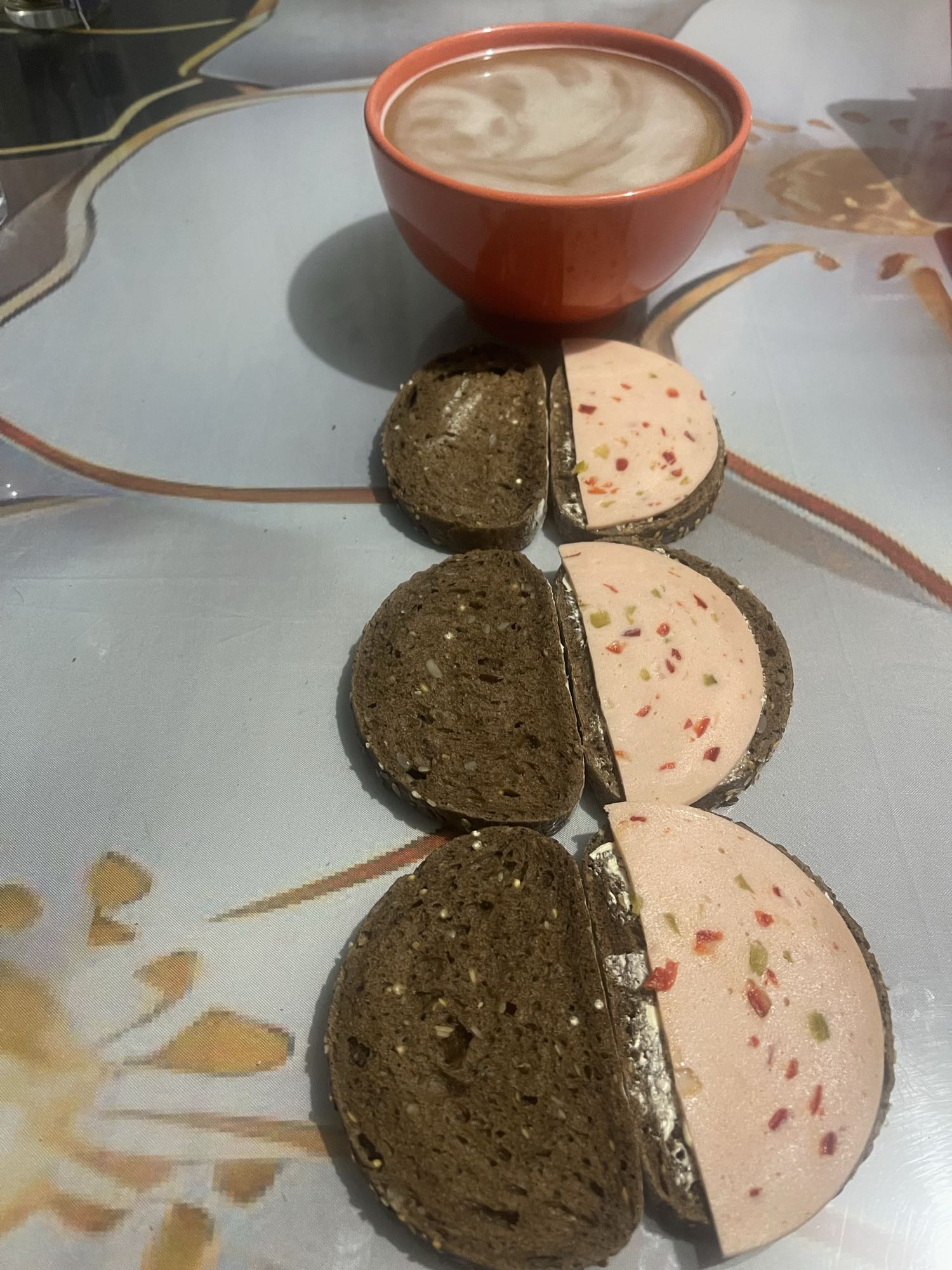 Tartines et chocolat chaud