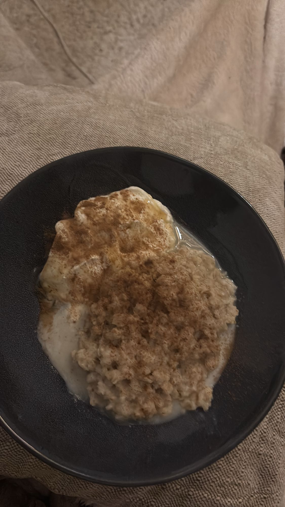 Havregrynsgröt med banan