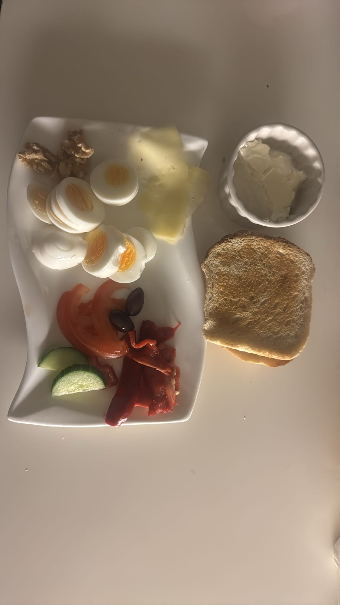 Frukosttallrik klassisk