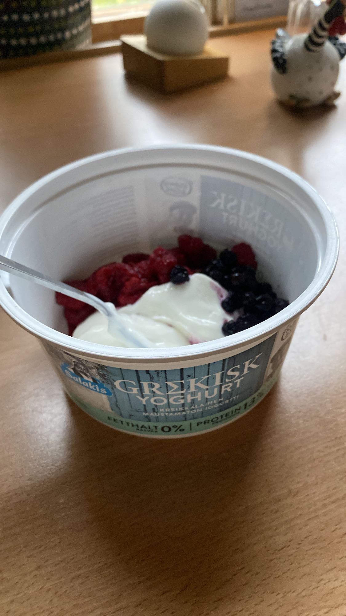 Grekisk yoghurt med bär