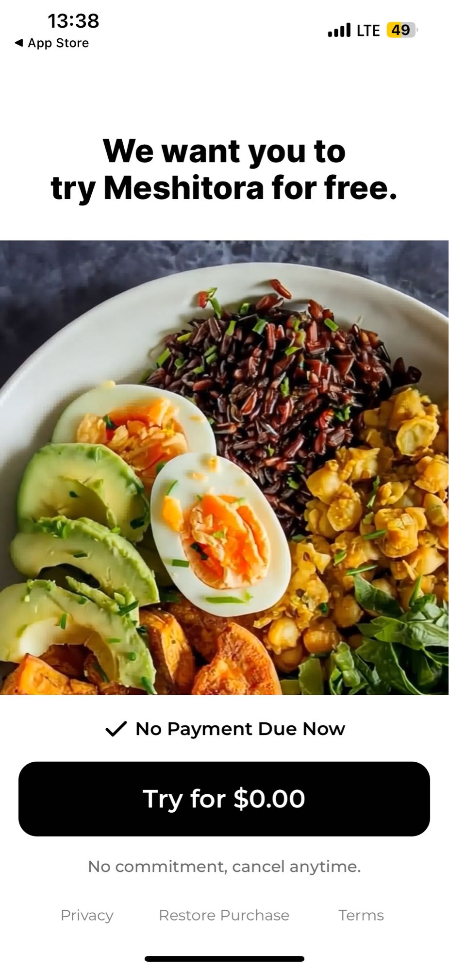 Egg Veggie Rice Bowl