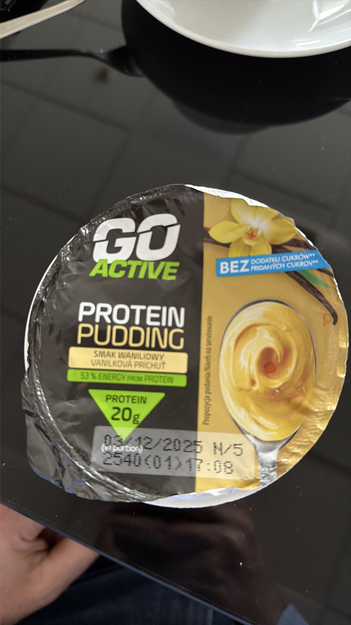 Pudding proteinowy waniliowy