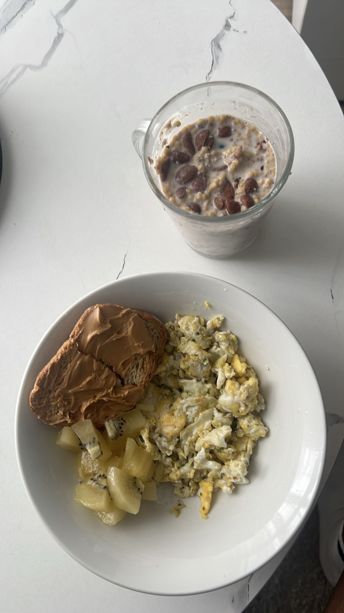 Petit-déjeuner protéiné