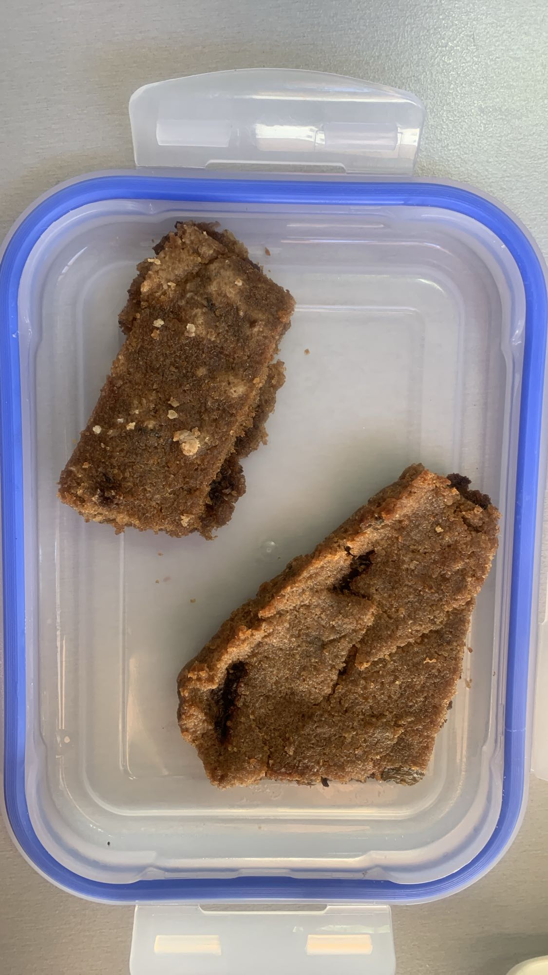 Homemade oat bars