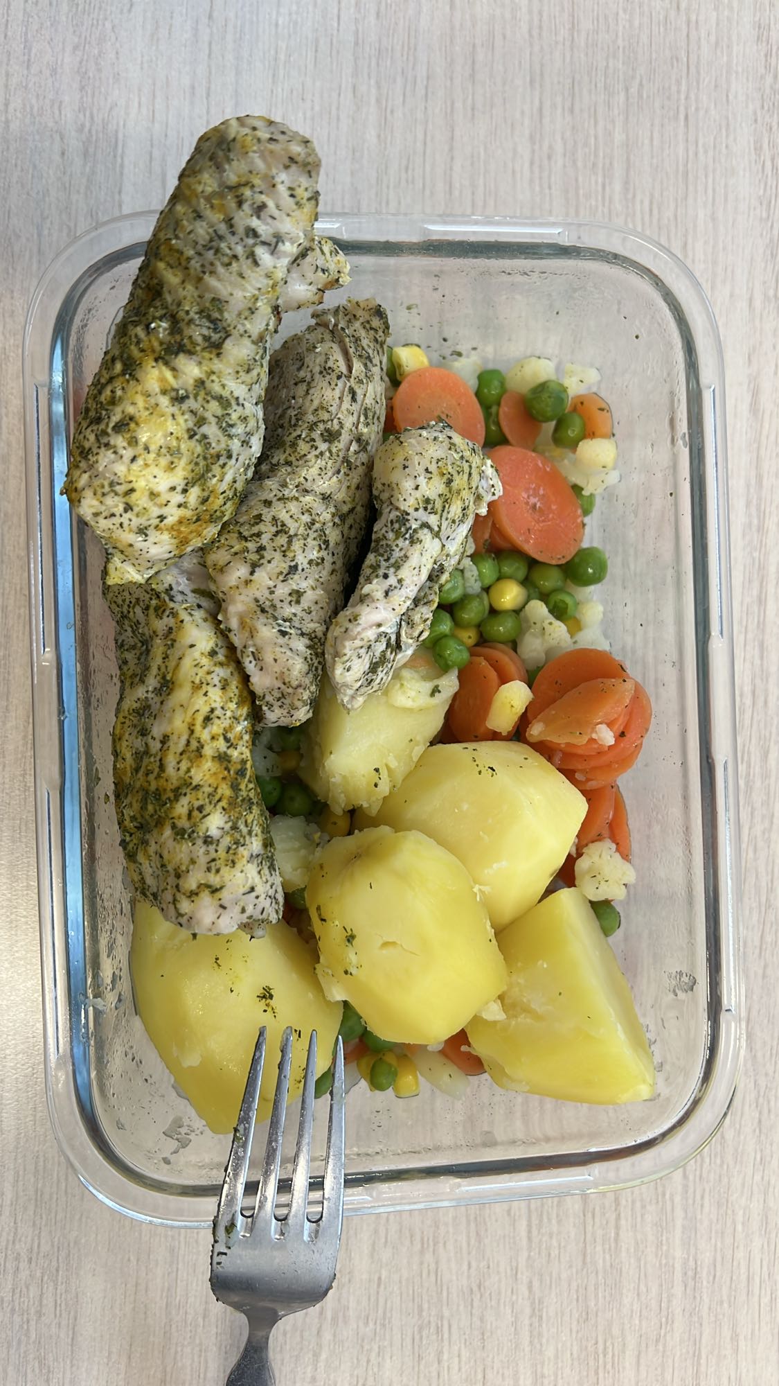 Indyk z warzywami i ziemniakami