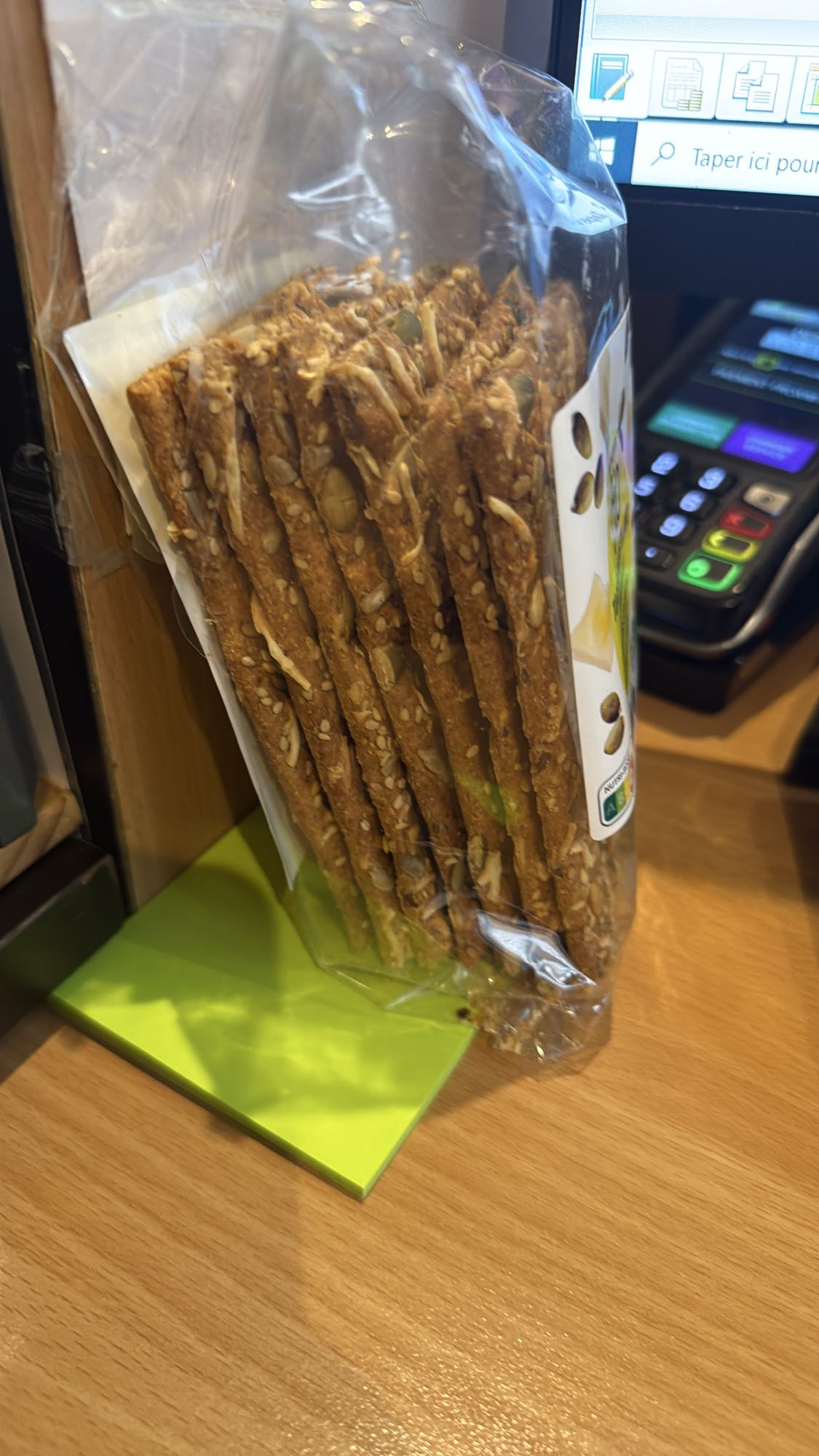 Crackers aux graines