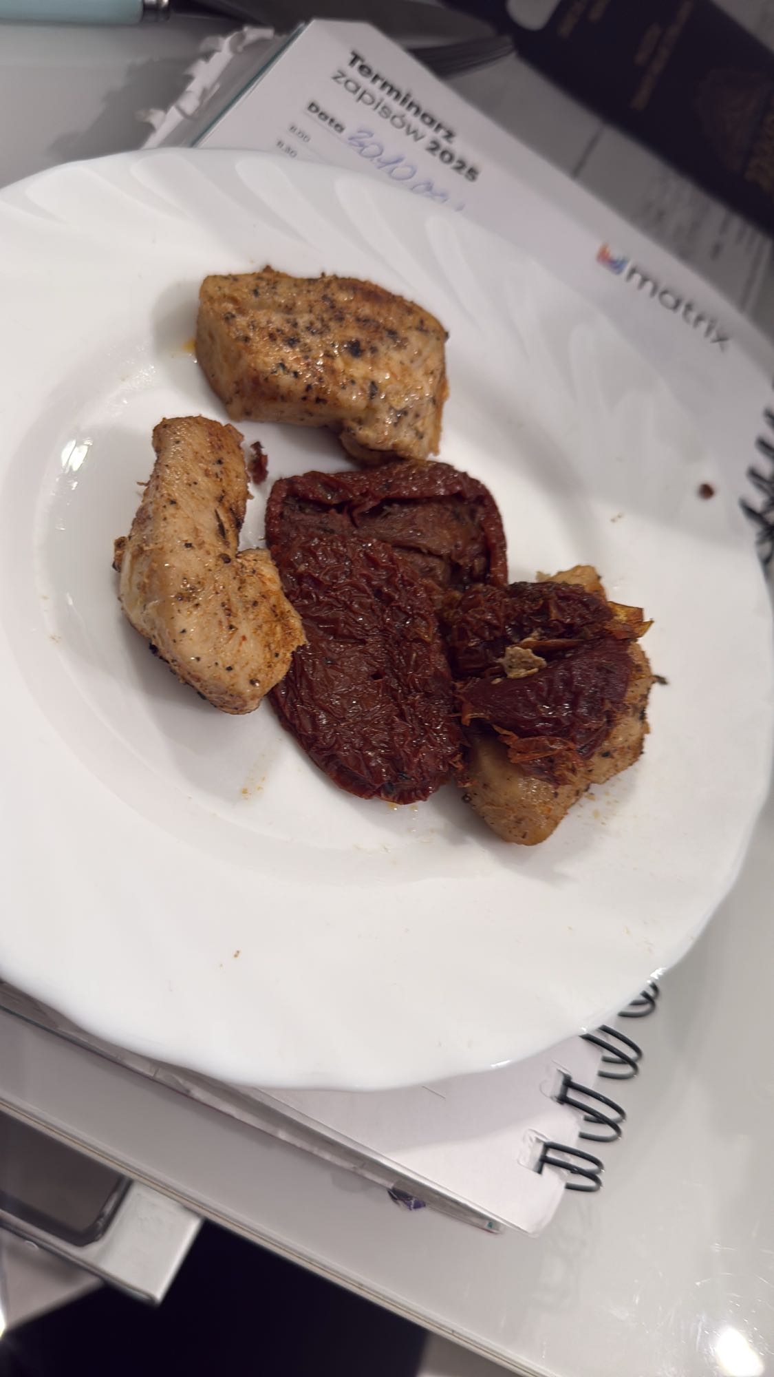 Kurczak z suszonymi pomidorami