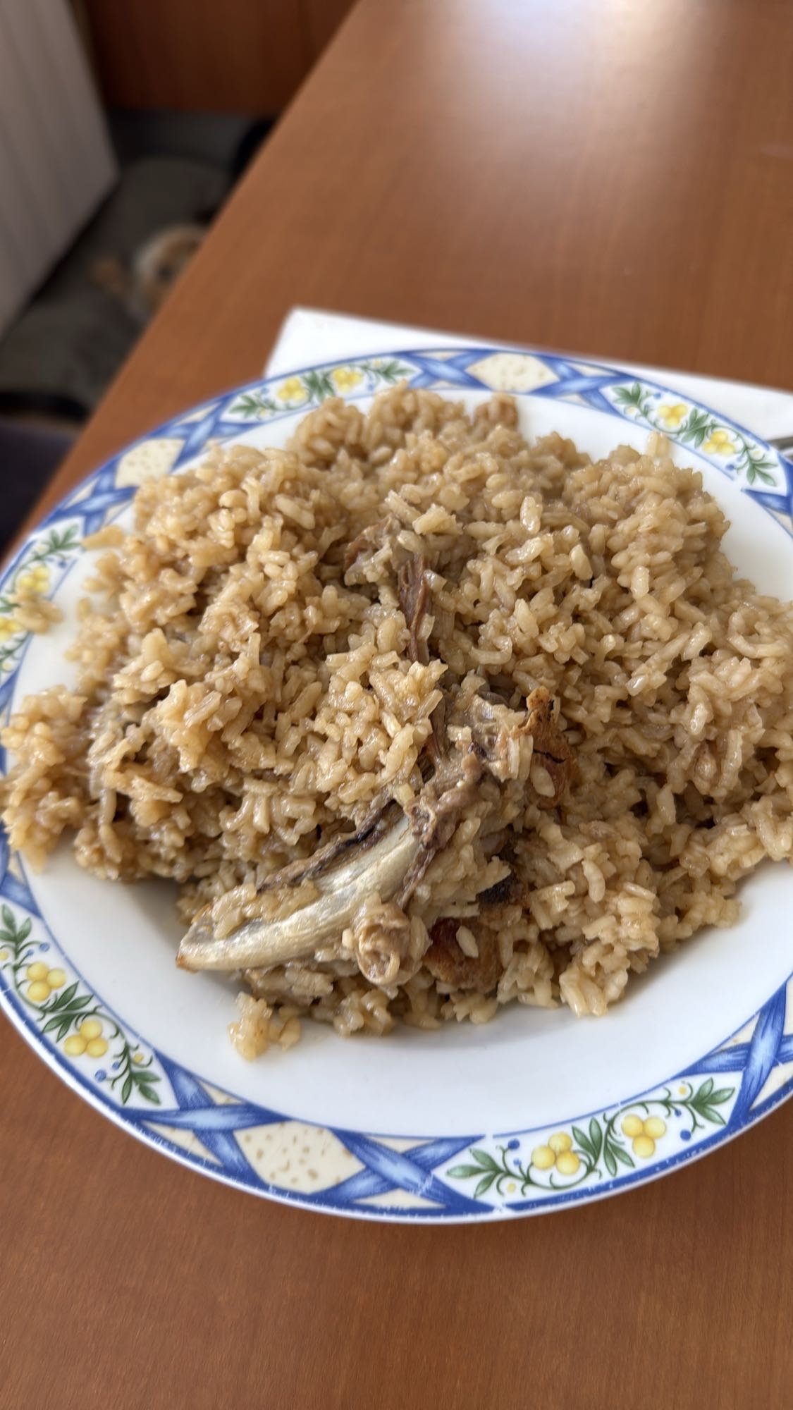 arroz con cordero