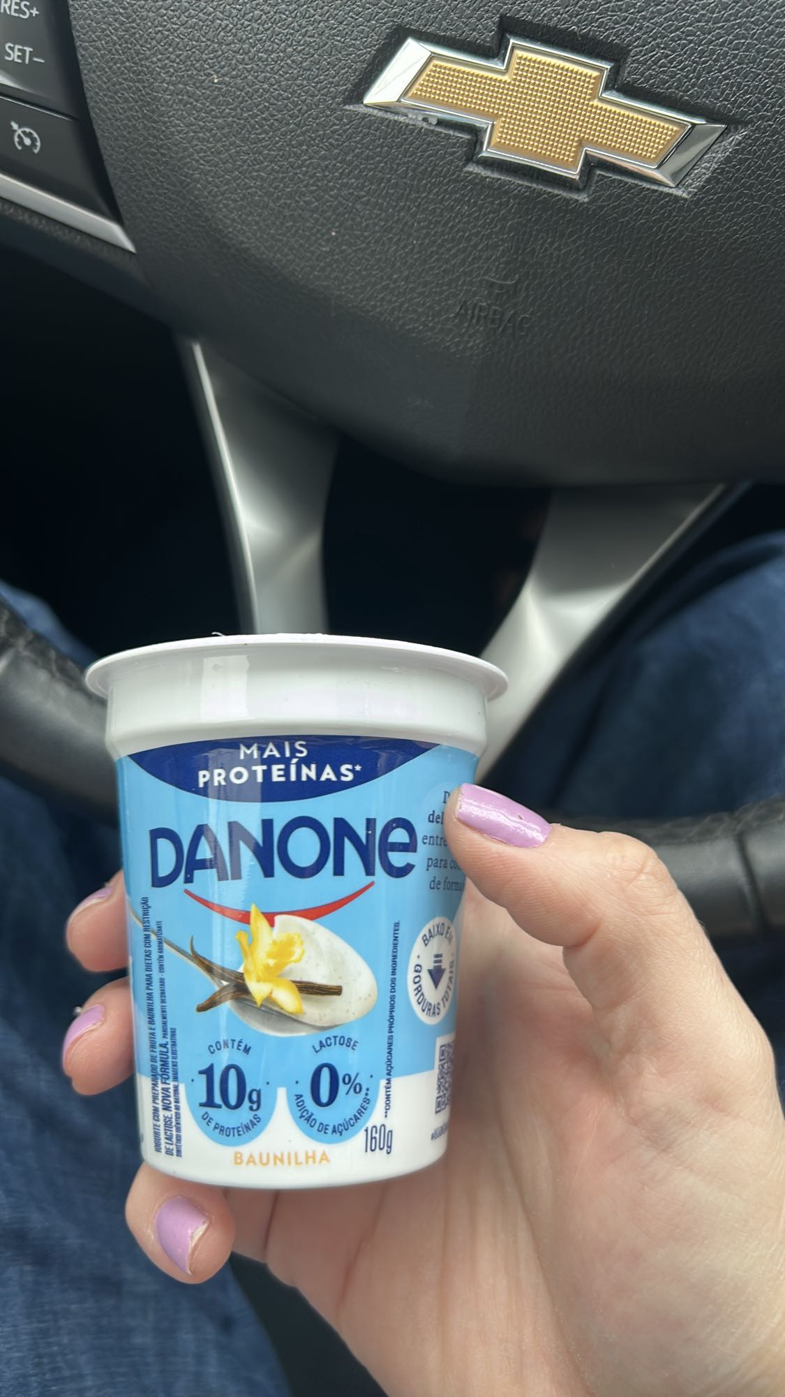 Iogurte Danone Baunilha