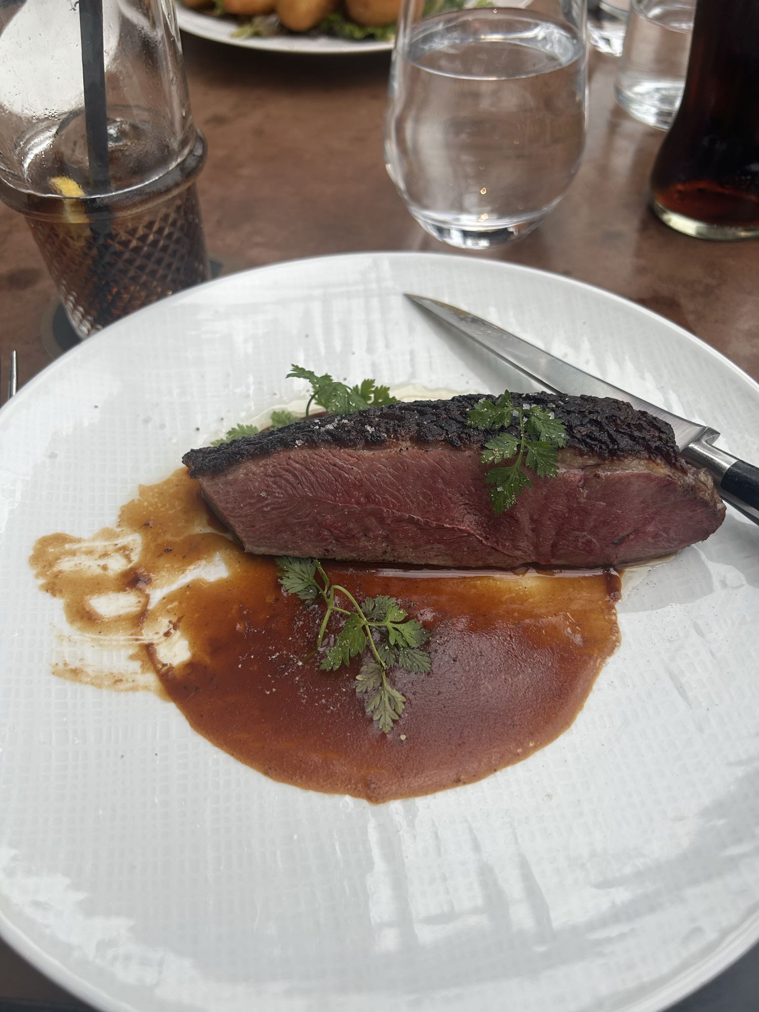 Steak sauce brune