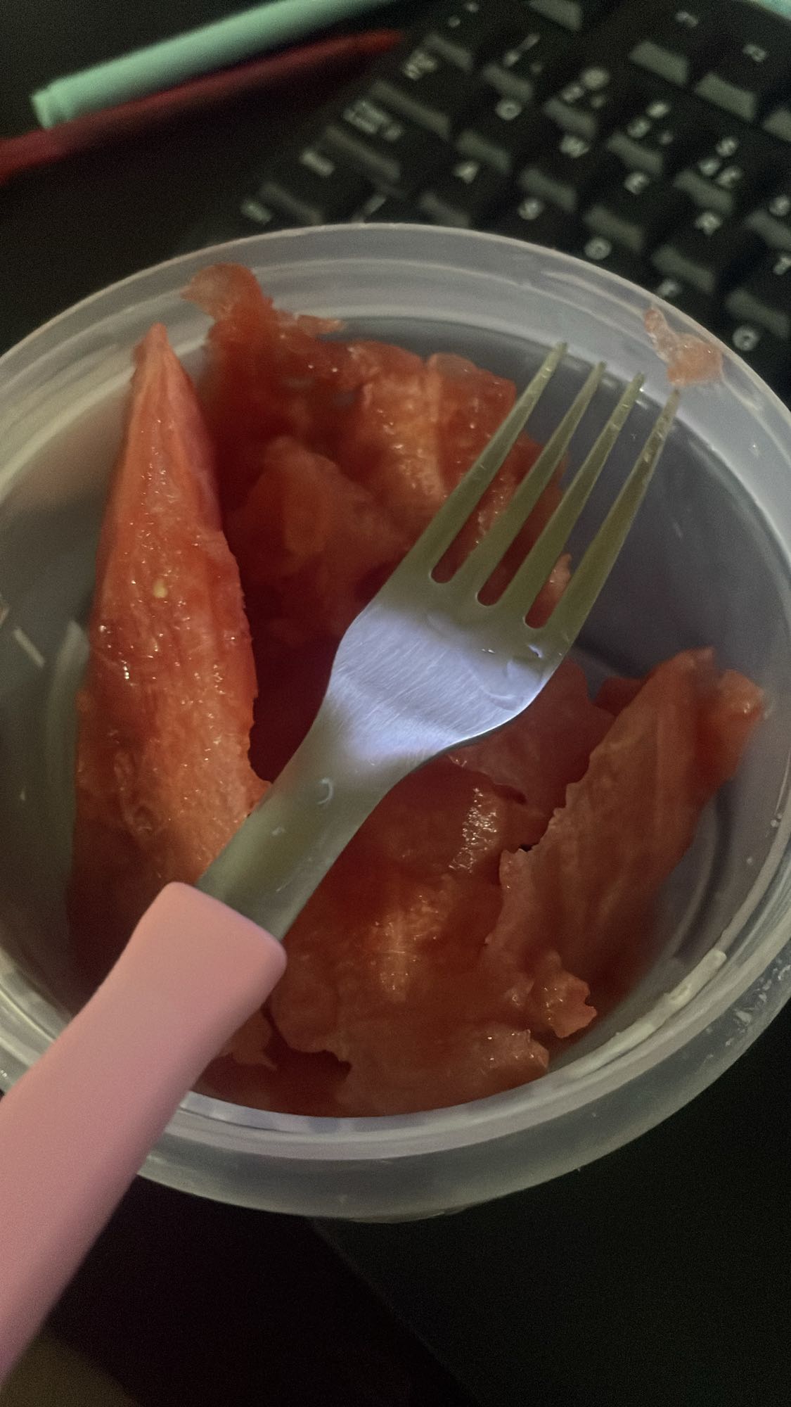 Pedaços de melancia