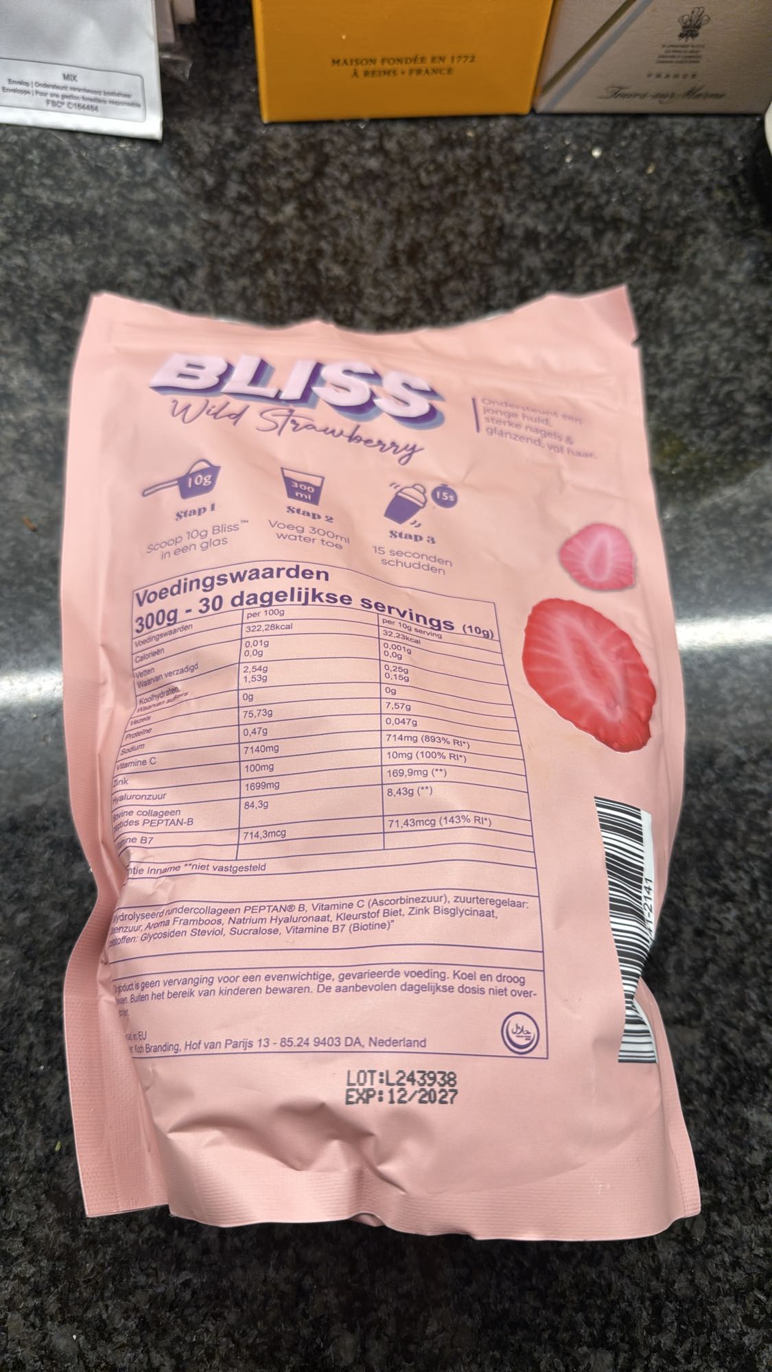 Bliss Wilde Aardbei Collageen