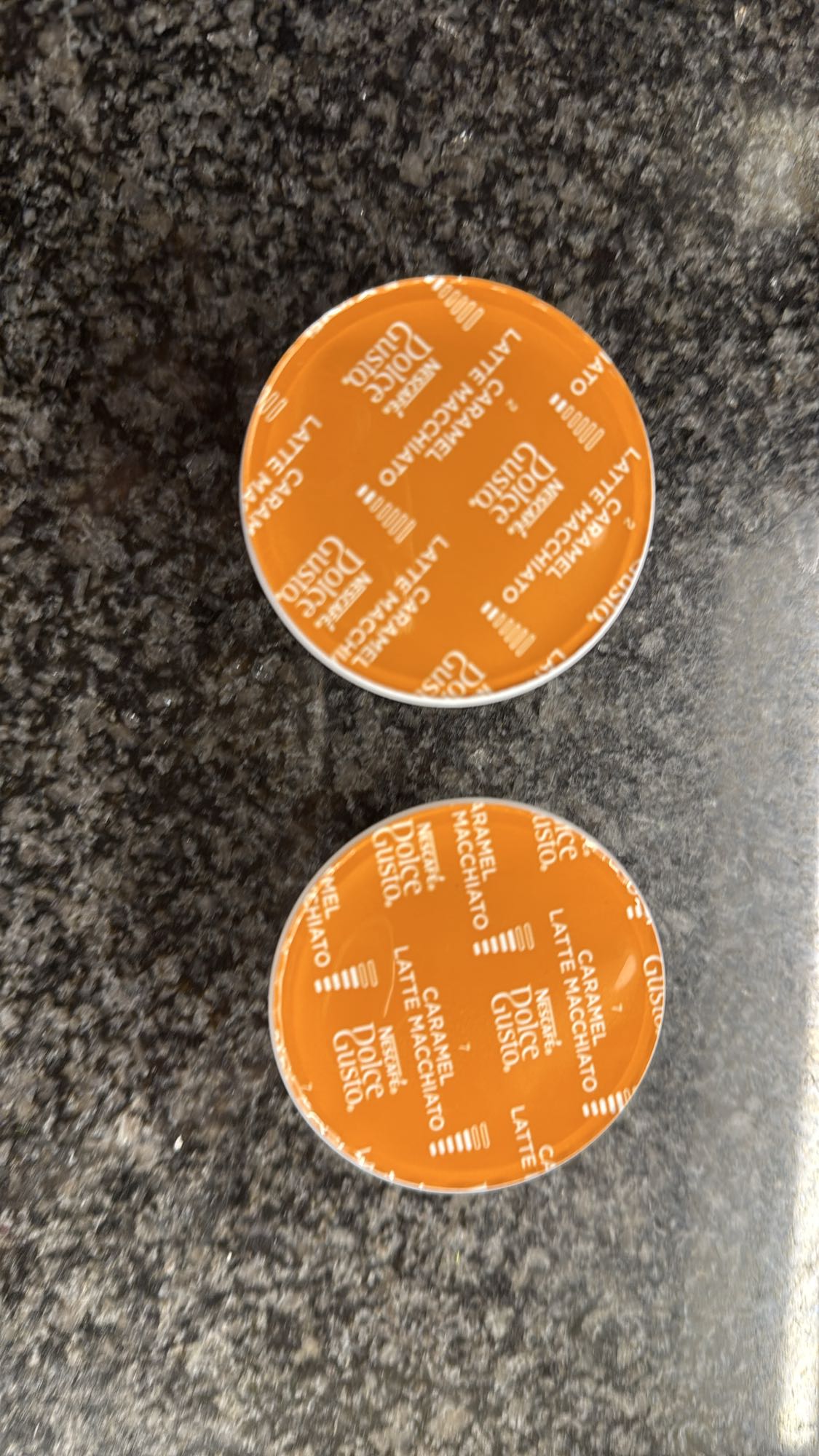 Caramel Latte Macchiato cups