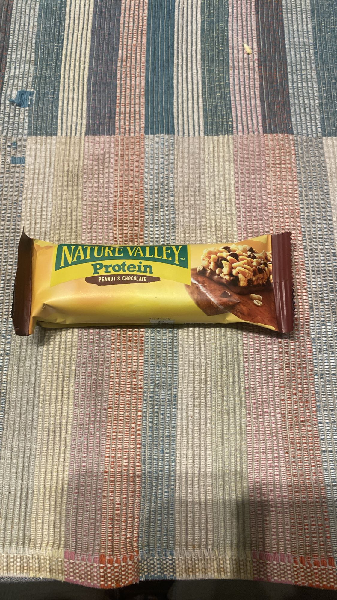 Barre protéinée cacahuète