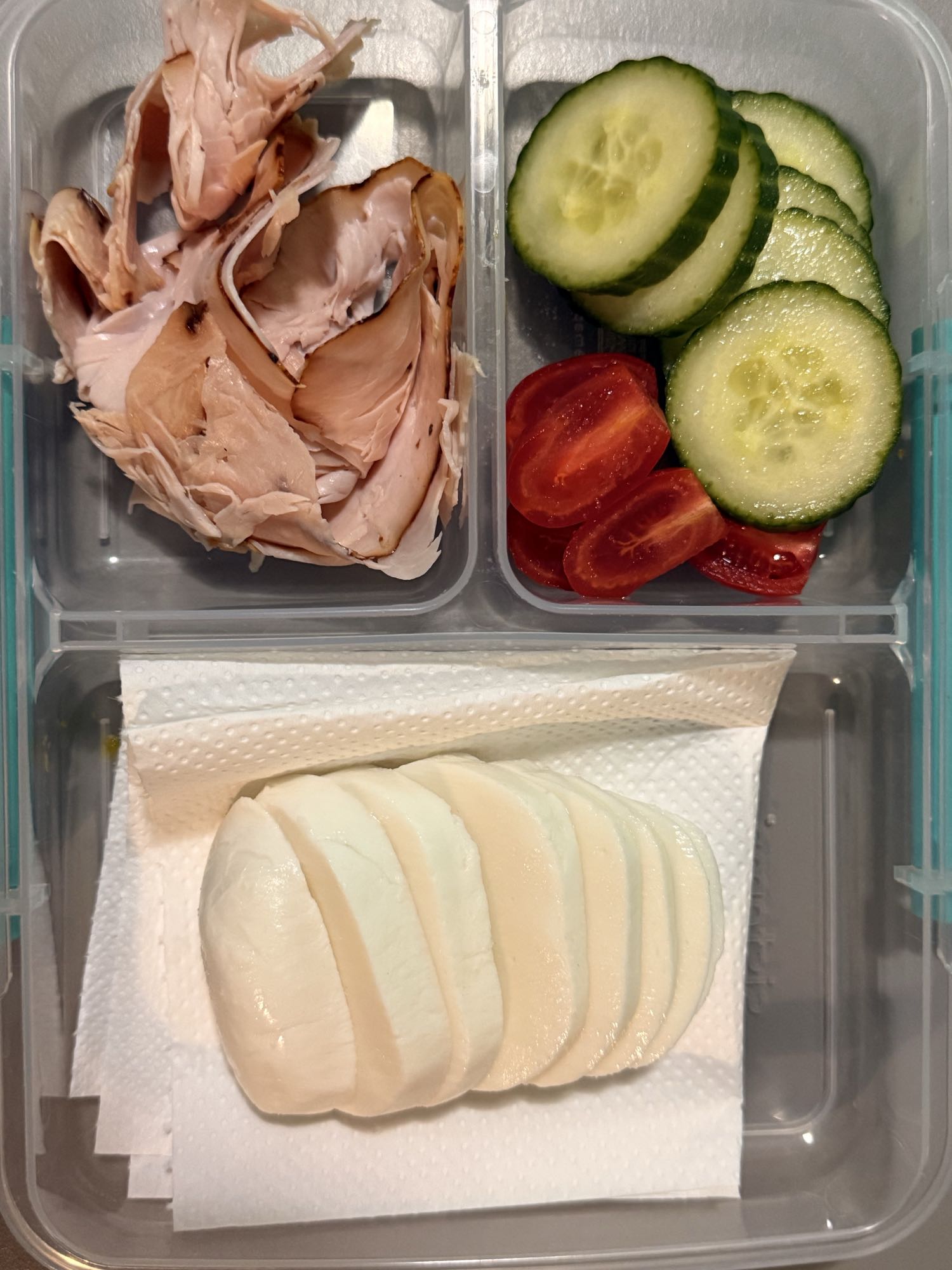 Mozzarella cu legume