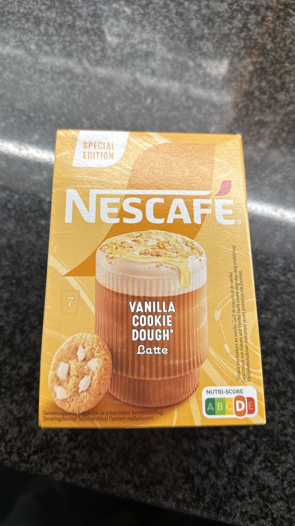 Vanille koekjesdeeg latte