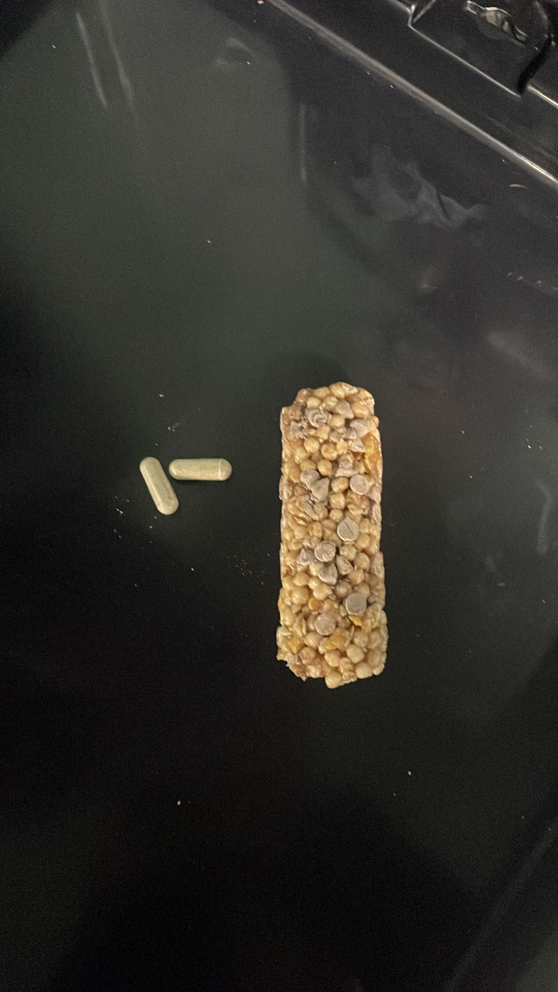 Barre céréales et gélules