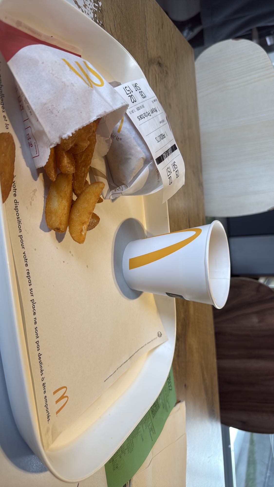 Menu burger frites boisson