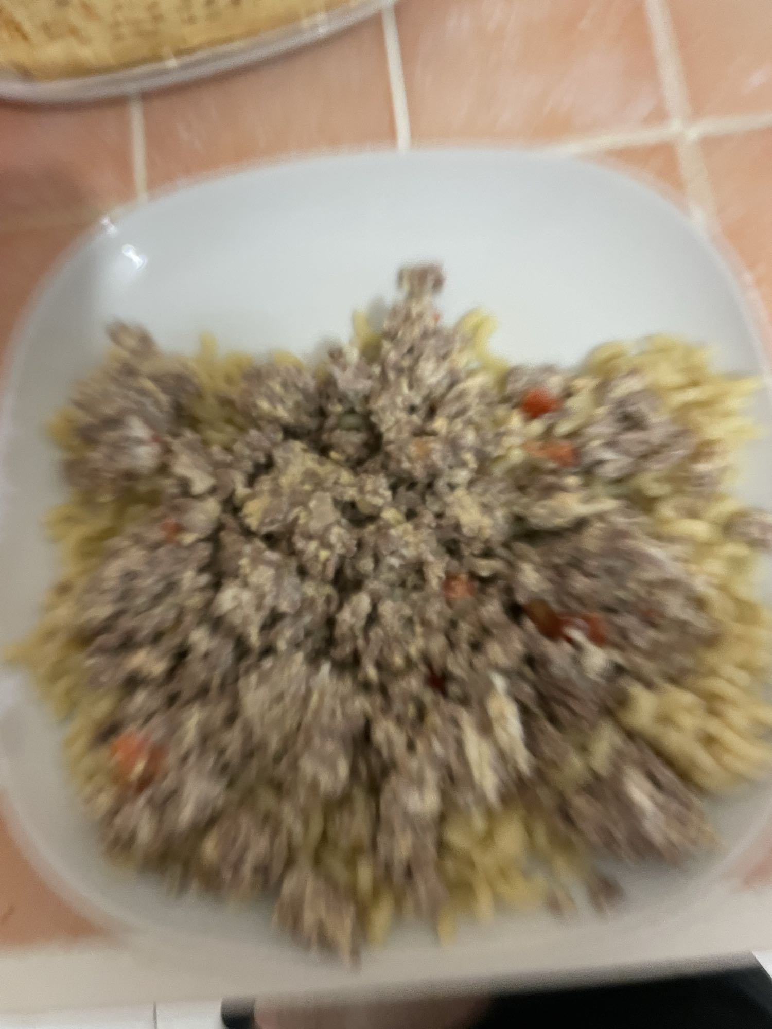 Pâtes à la viande hachée