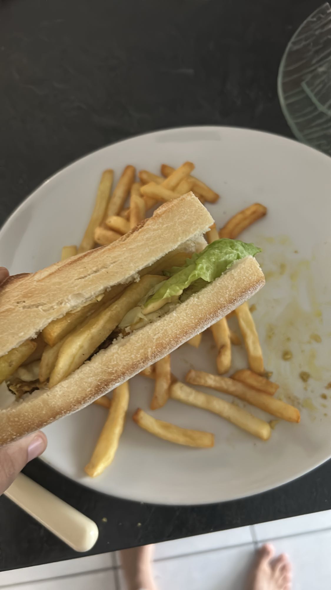 Sandwich frites